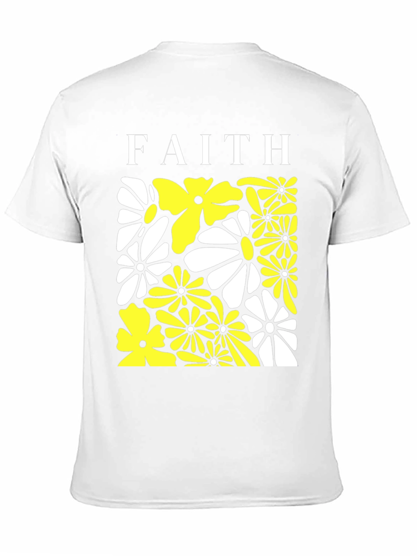 Black Faith Floral Graphic Tee view 11