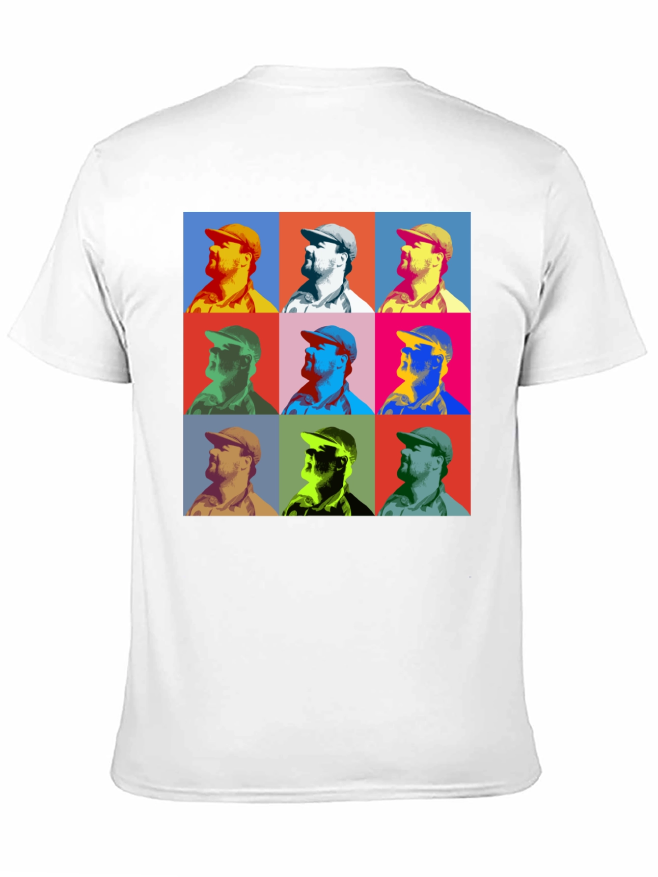 Black Pop Art Graphic Tee - Bold & Unique Style view 11