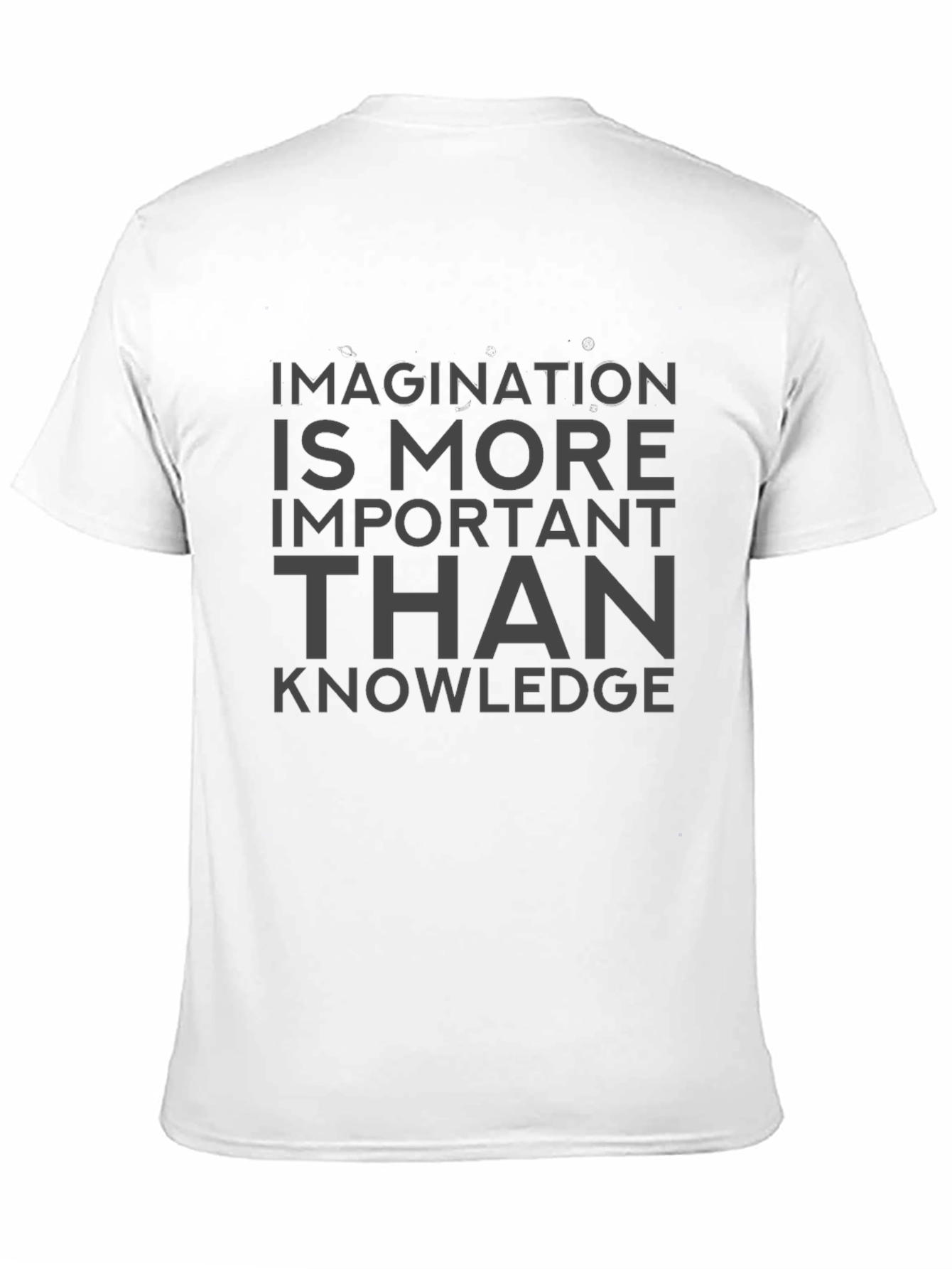 Black Imagination is More Important Than Knowledge Tee view 11