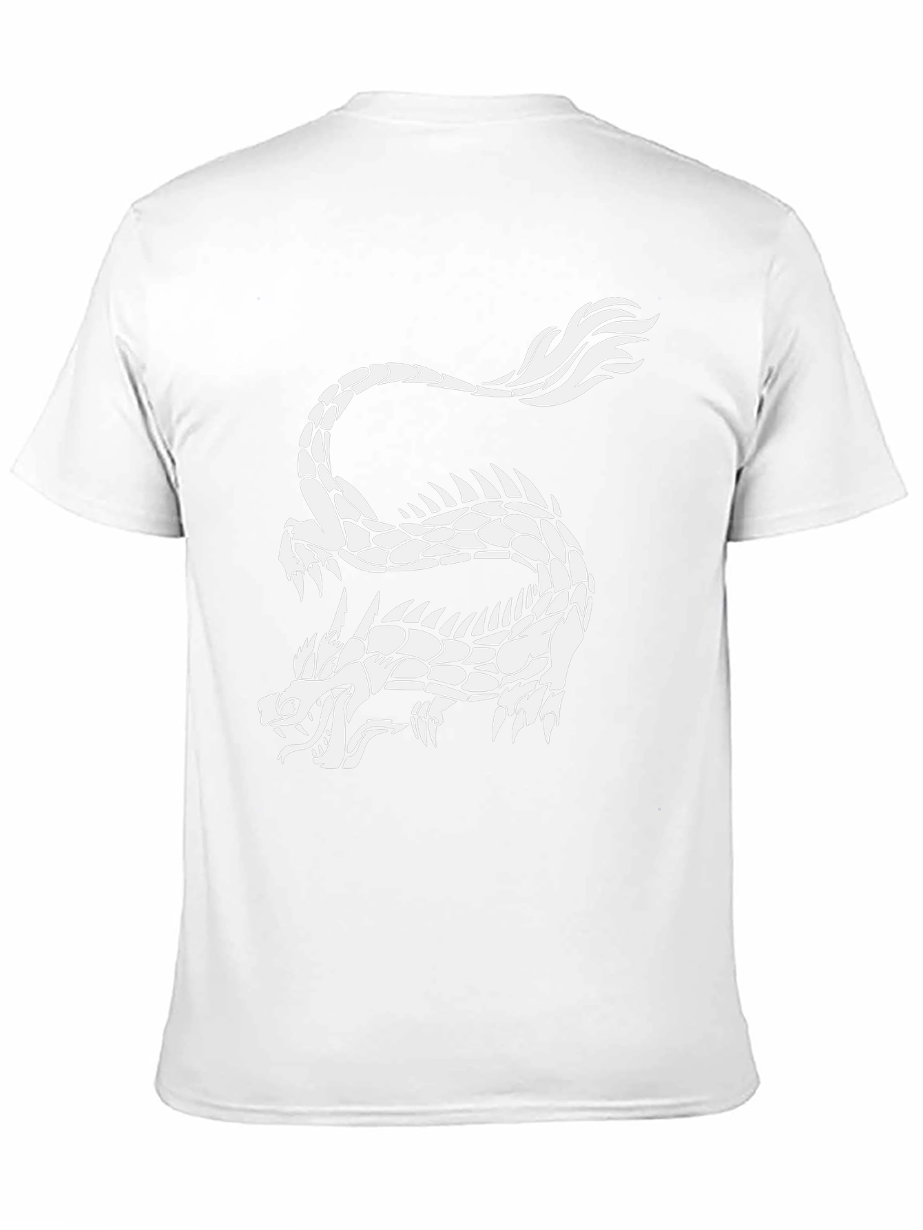 Black Dragon Graphic Tee - Black view 11