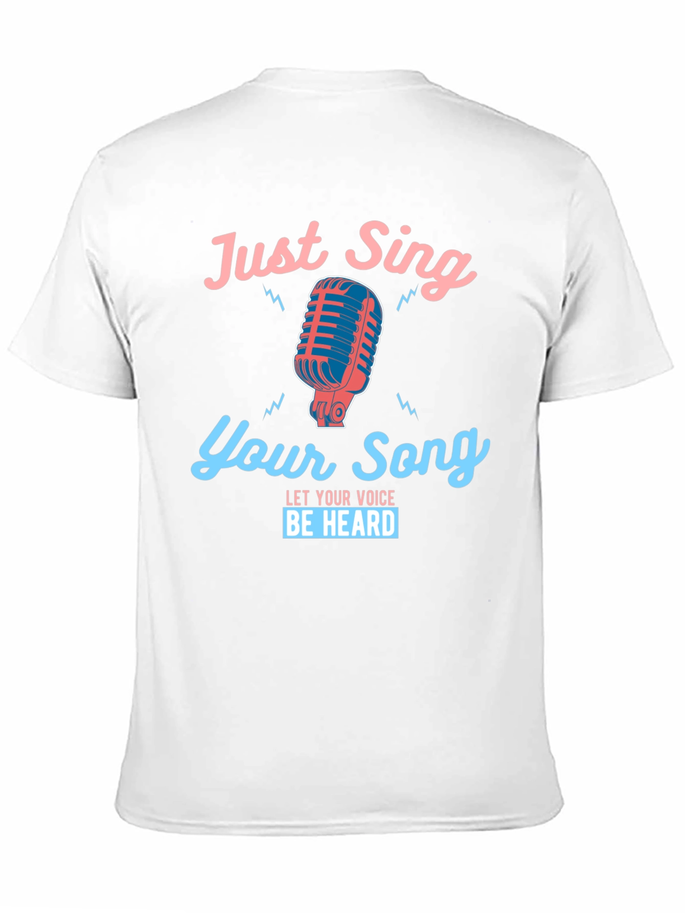 Black Just Sing Your Song Graphic Tee view 11