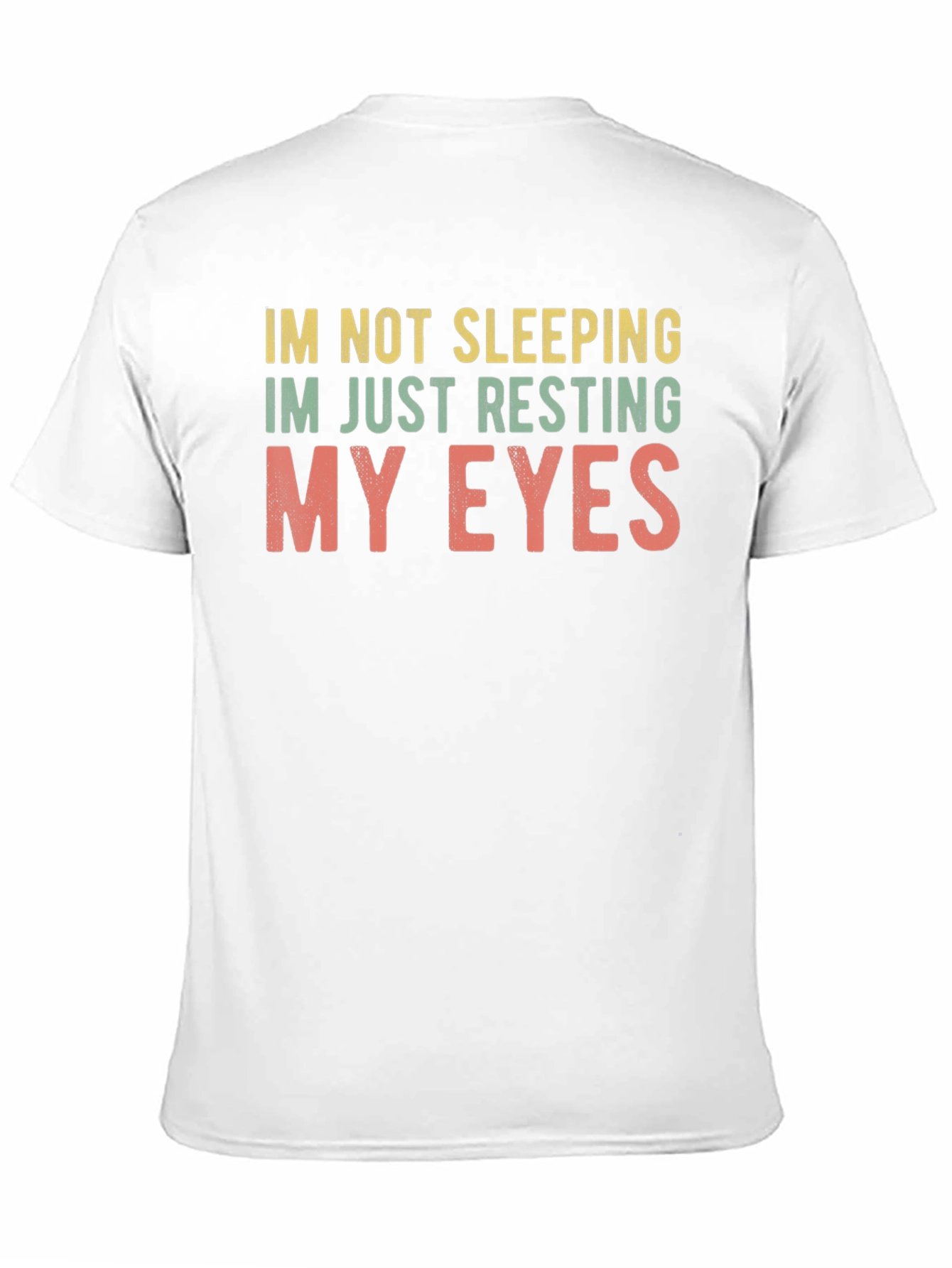Black Resting My Eyes T-Shirt view 11