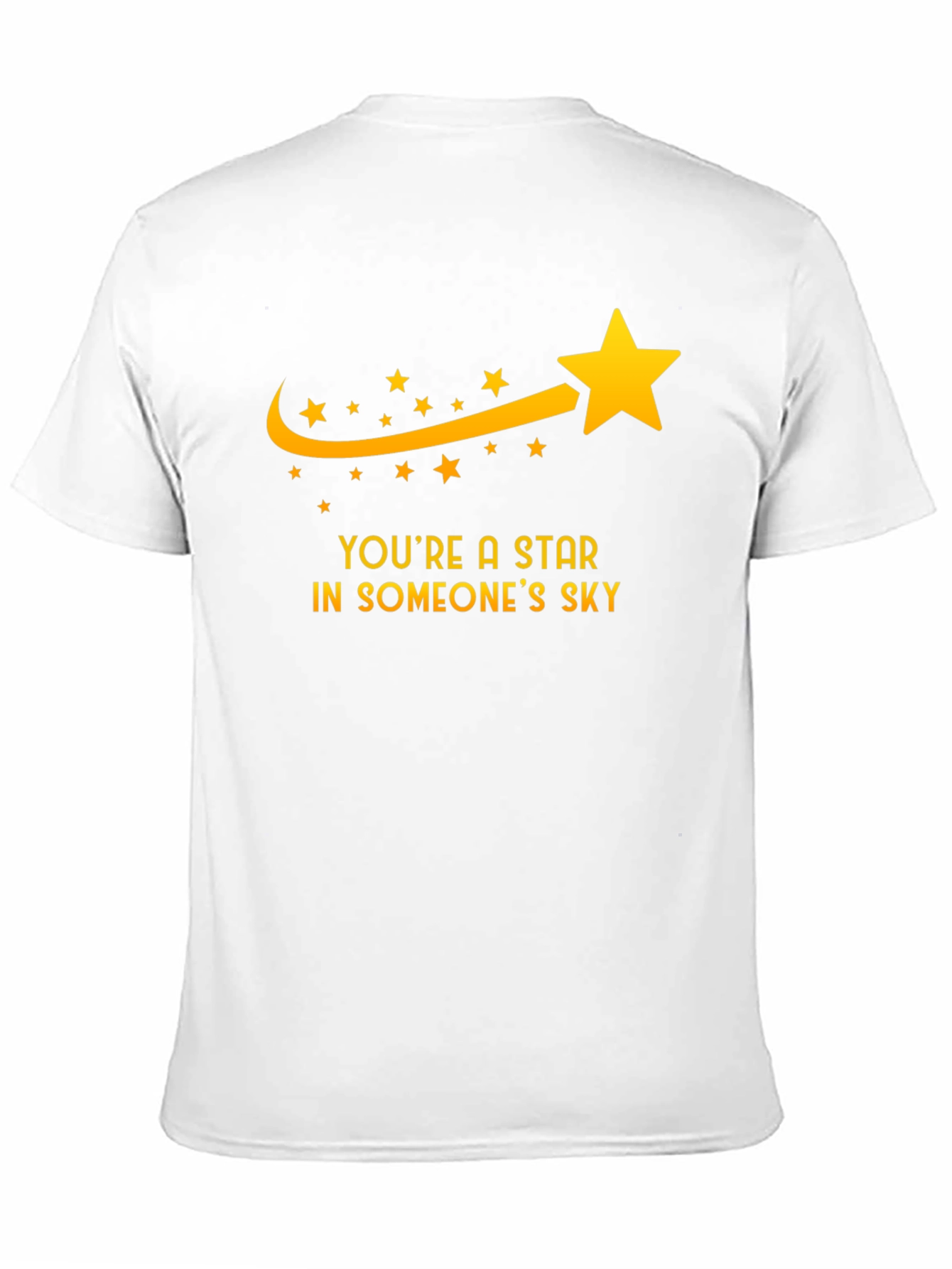 Black You're a Star T-Shirt - Motivational Tee view 11