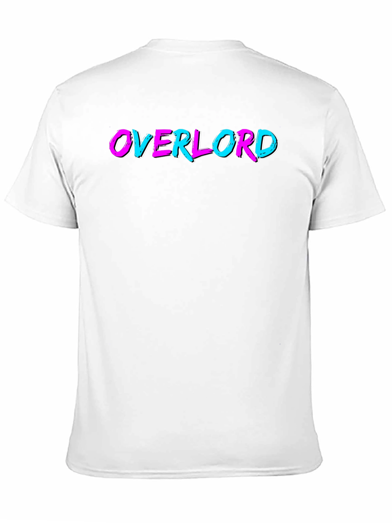 Black Overlord Graphic Tee - Black Cotton T-Shirt view 11