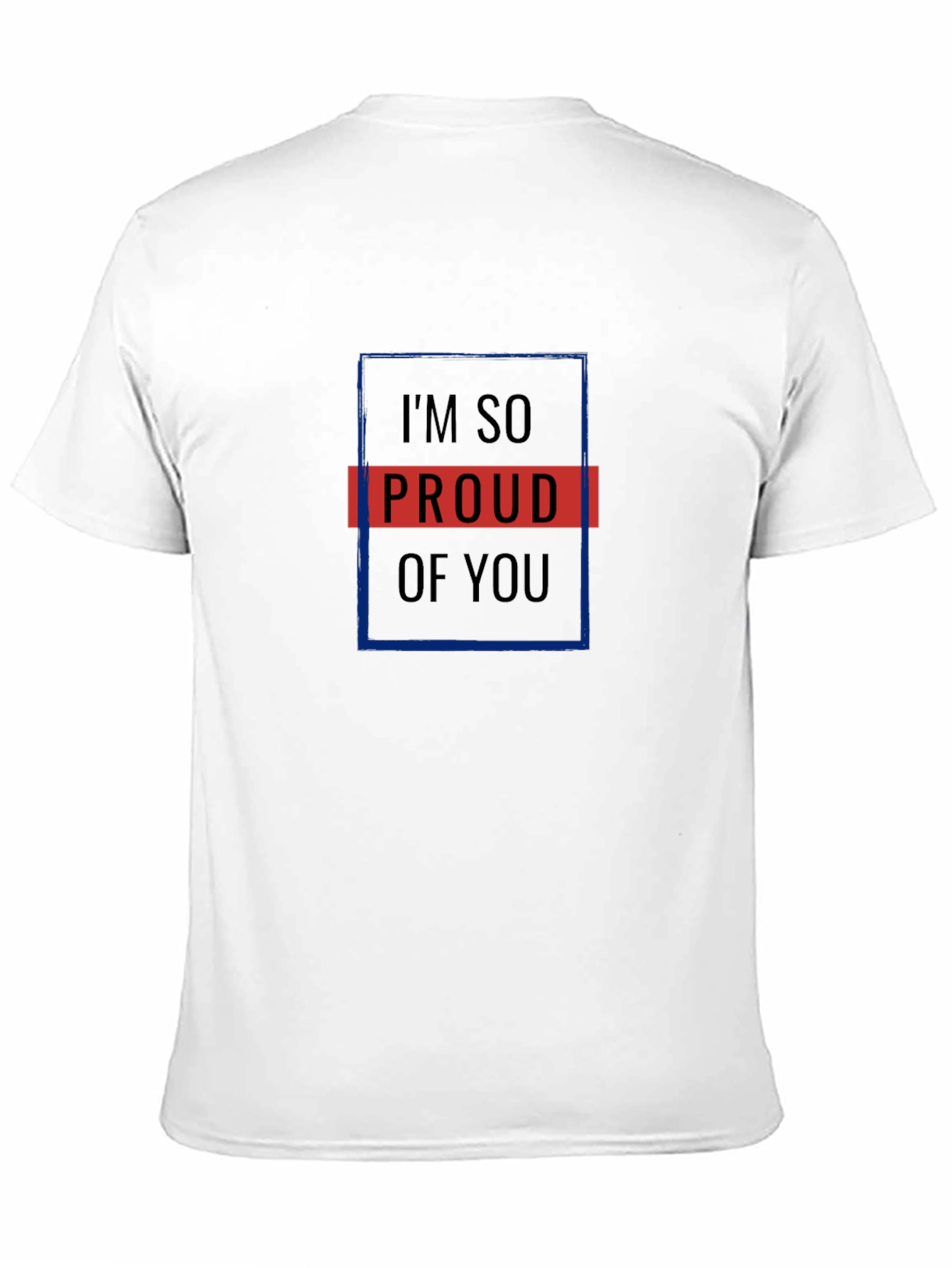 Proud of You Graphic Black Tee - 11