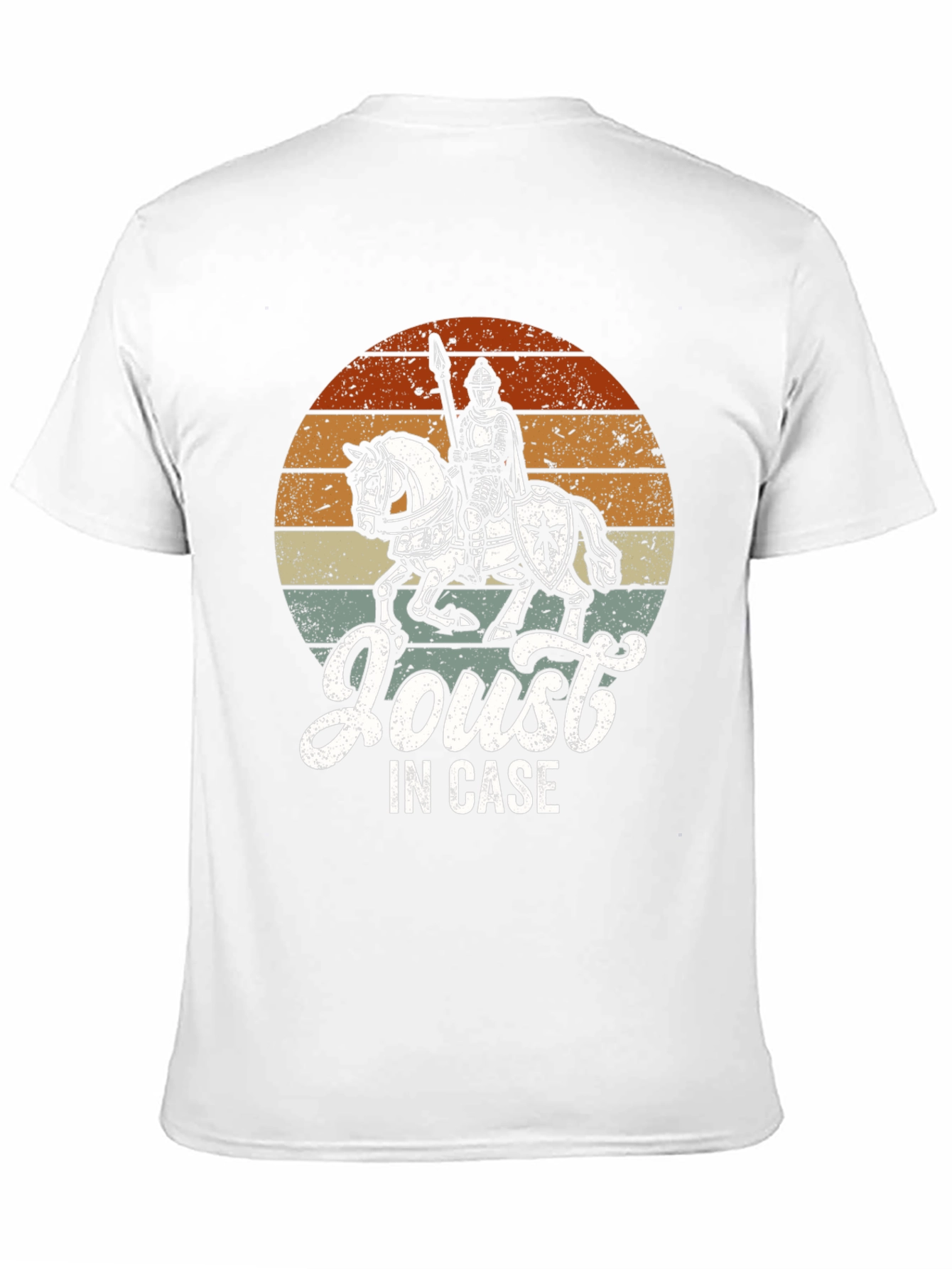 Medieval Knight "Joust In Case" Graphic T-Shirt - 11