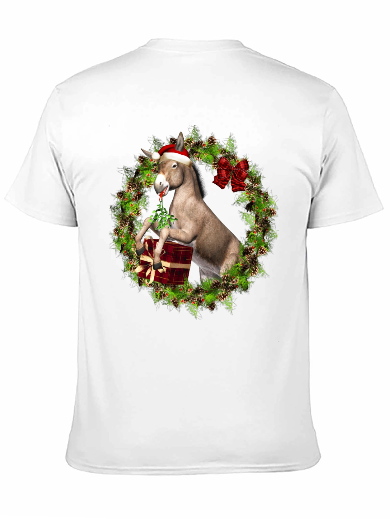 Black Festive Donkey T-Shirt view 11