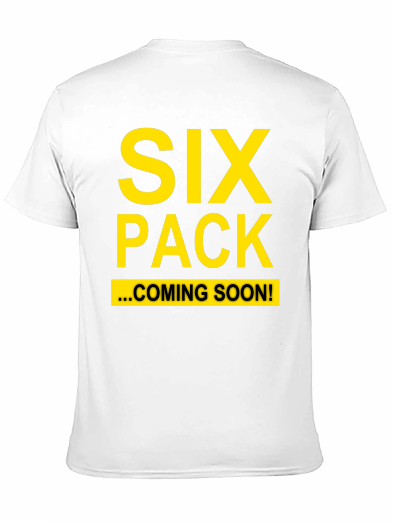 Black Six Pack Coming Soon T-Shirt view 11