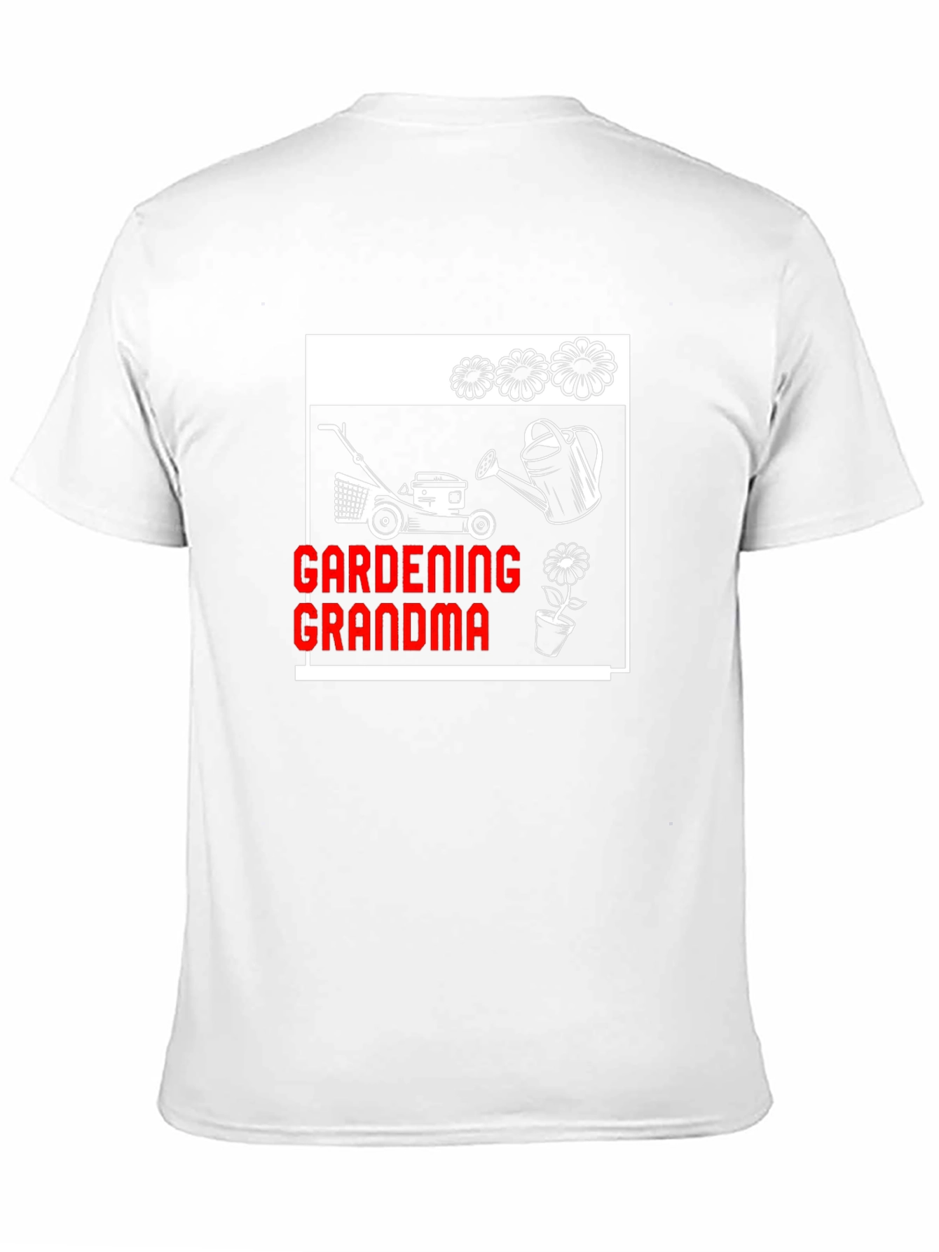 Black Gardening Grandma T-Shirt - Gardener Gift view 11