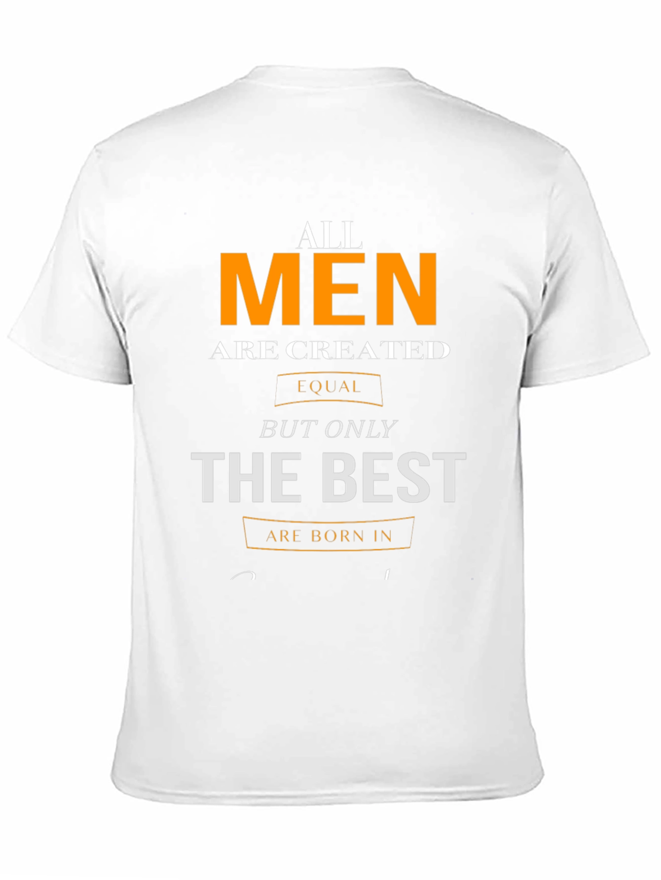 Black All Men are Created Equal Graphic Tee view 11