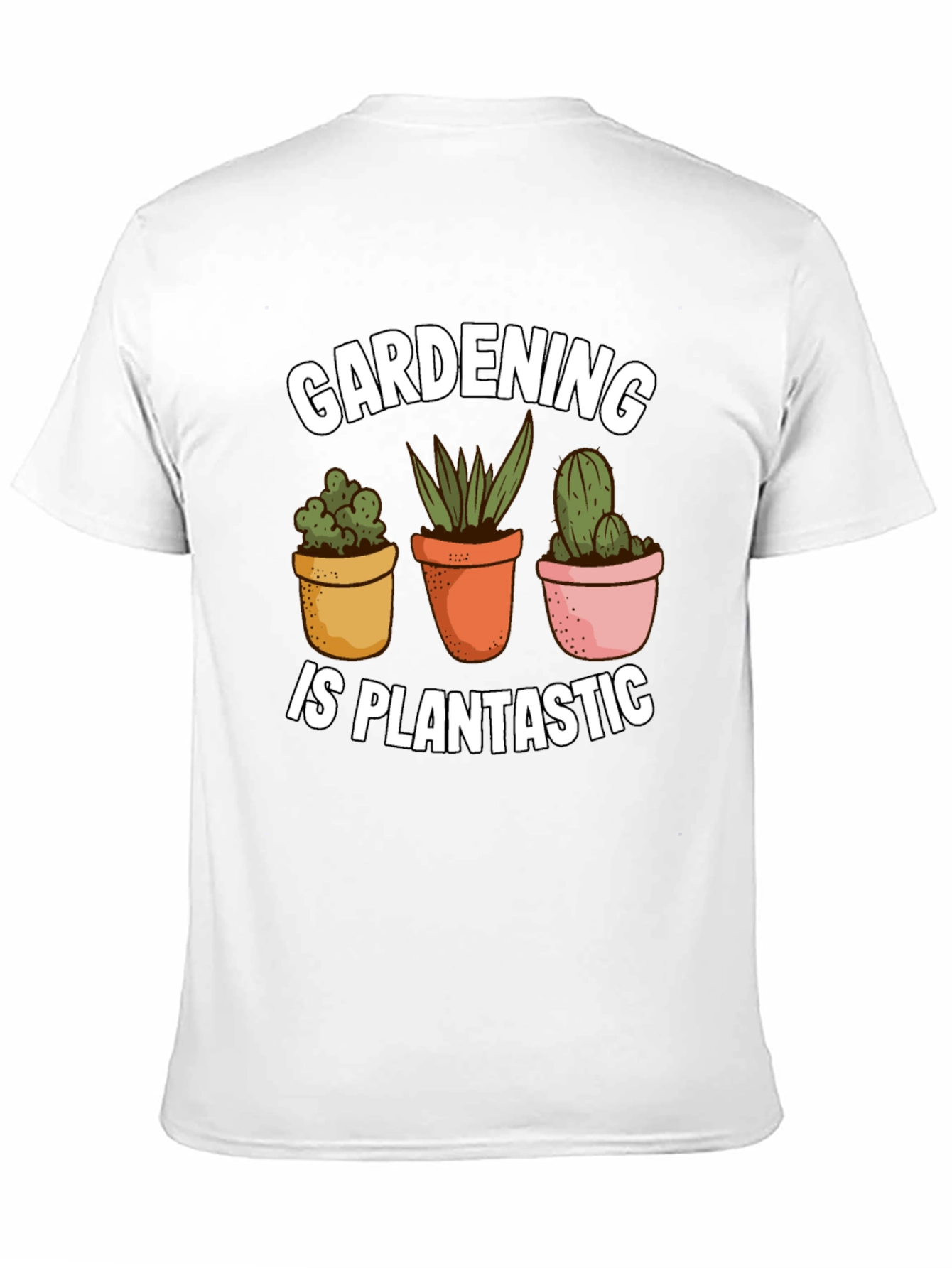 Black Gardening is Plantastic T-Shirt view 11