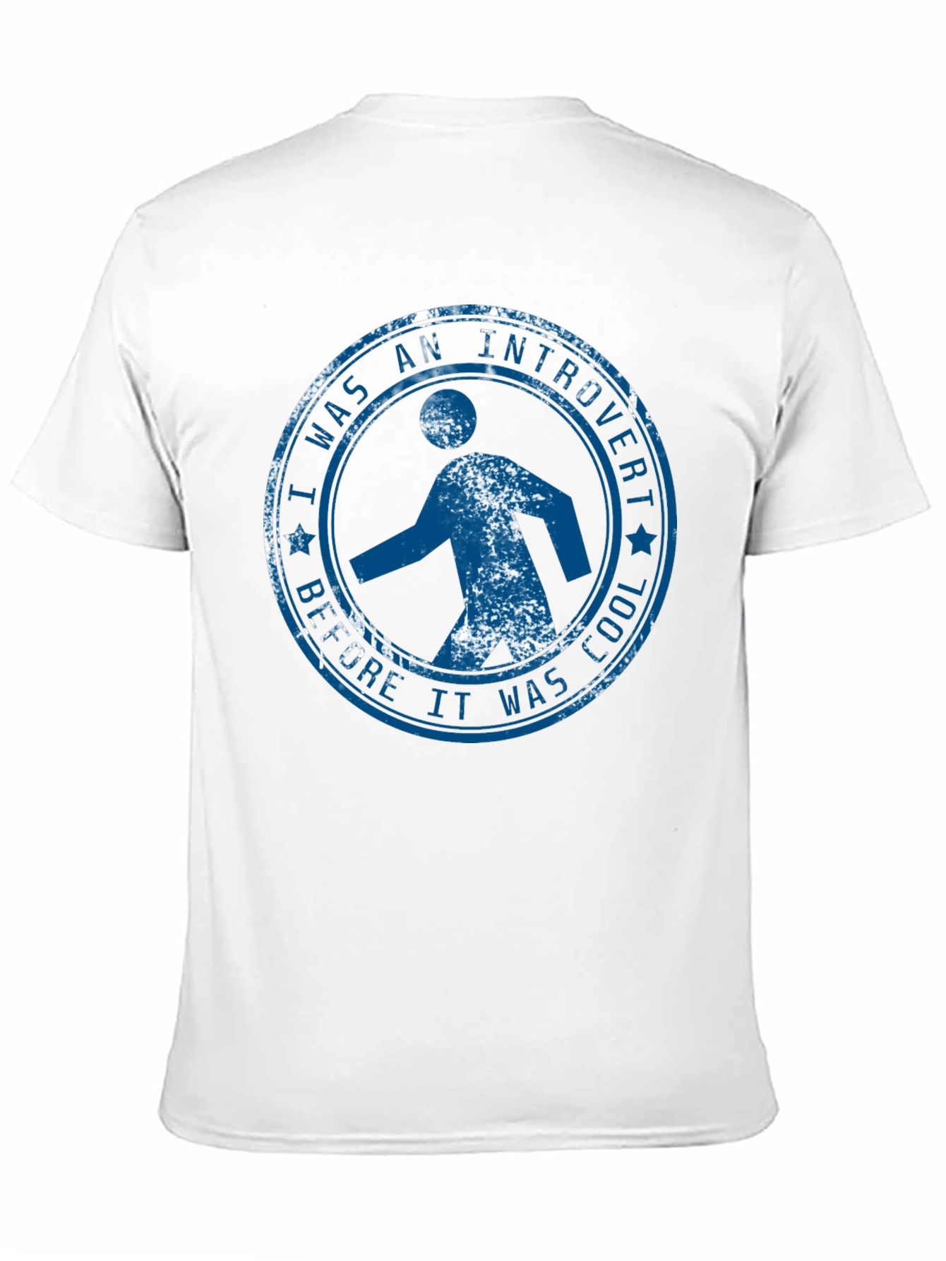 Black Introvert T-Shirt: Cool Graphic Tee view 11