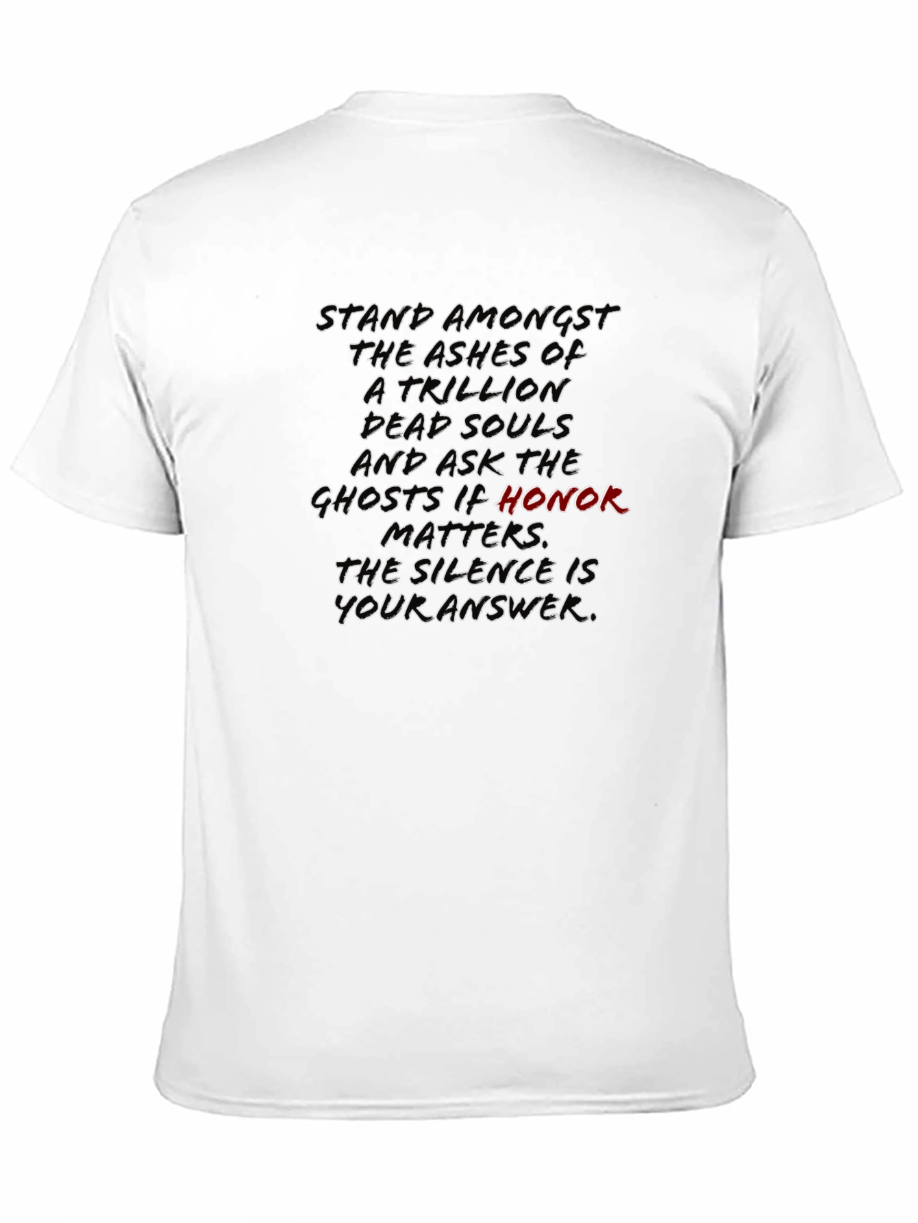 Black Honor Dead Souls Graphic Tee - Stand Amongst the Ashes view 11