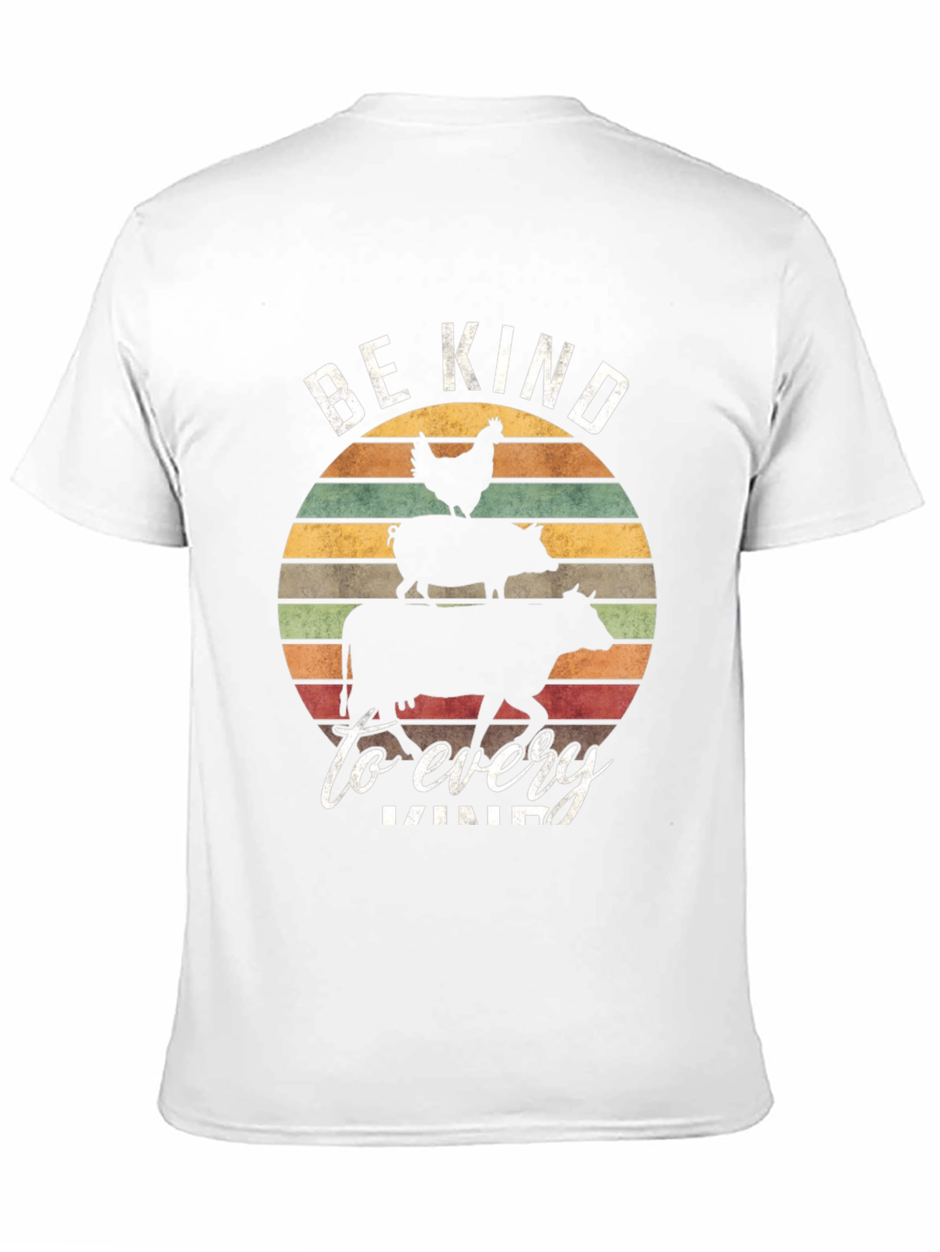 Black Be Kind to Every Kind T-Shirt view 11