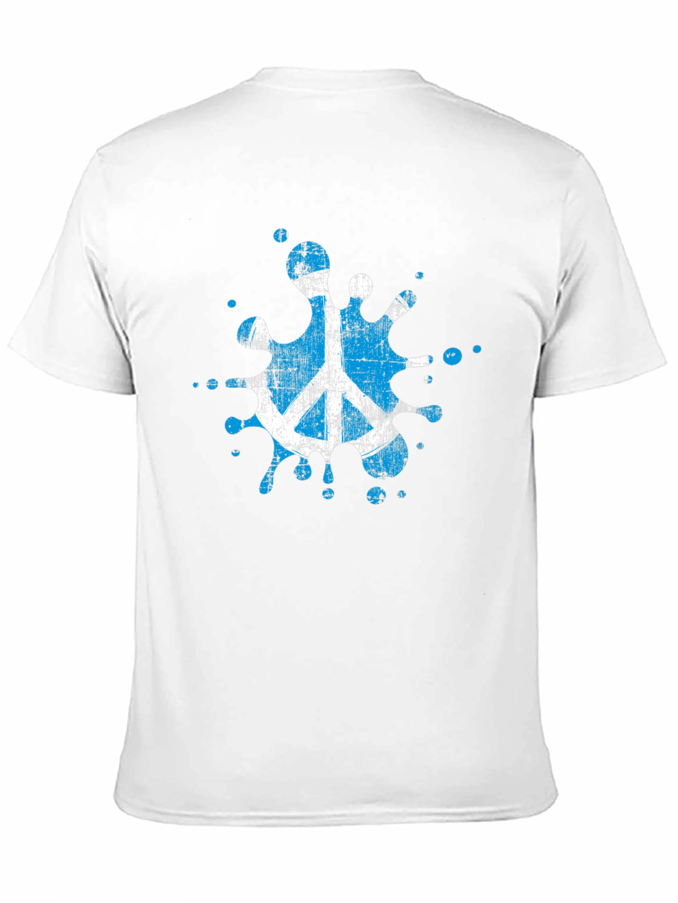 Peace Symbol Splash T-Shirt - Black - 11