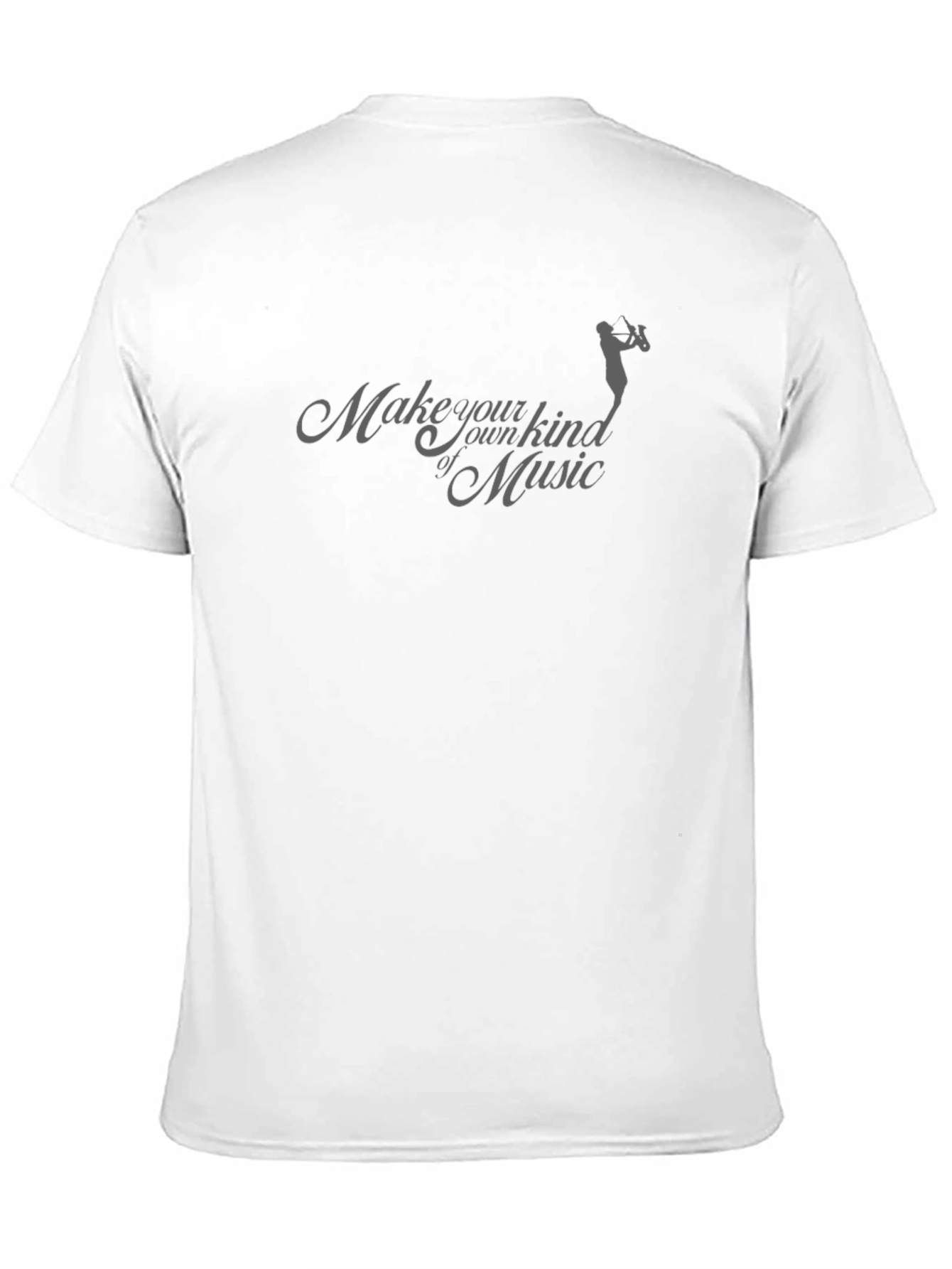 Black Make Your Own Kind Of Music Graphic Tee view 11