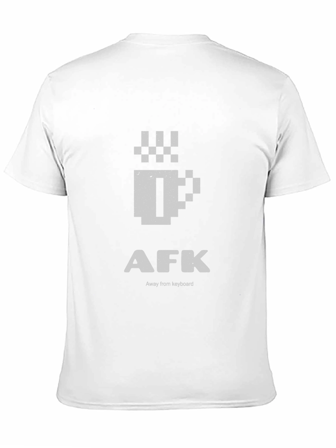 Black AFK Gamer T-Shirt - Away From Keyboard Coffee Tee view 11