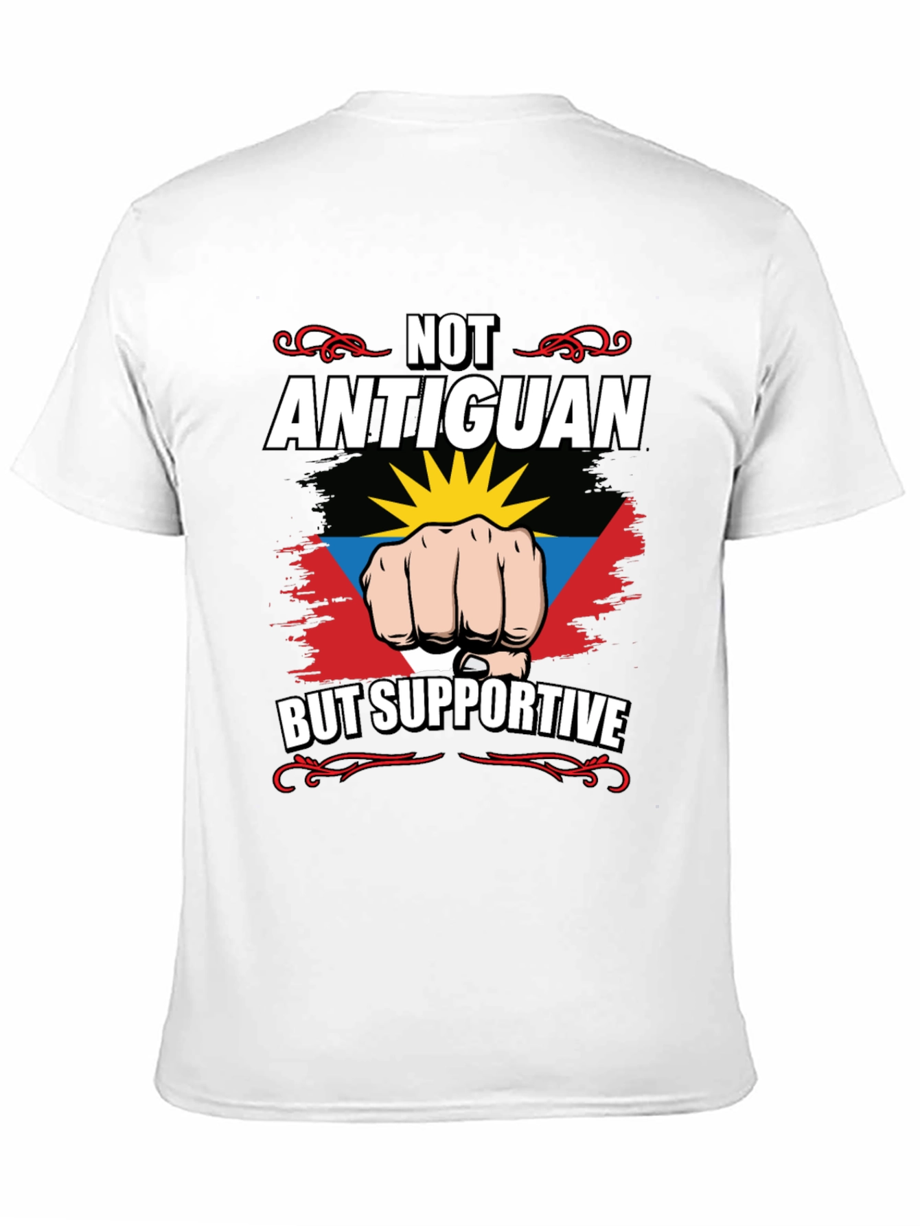 Antiguan Supportive Graphic T-Shirt - 11