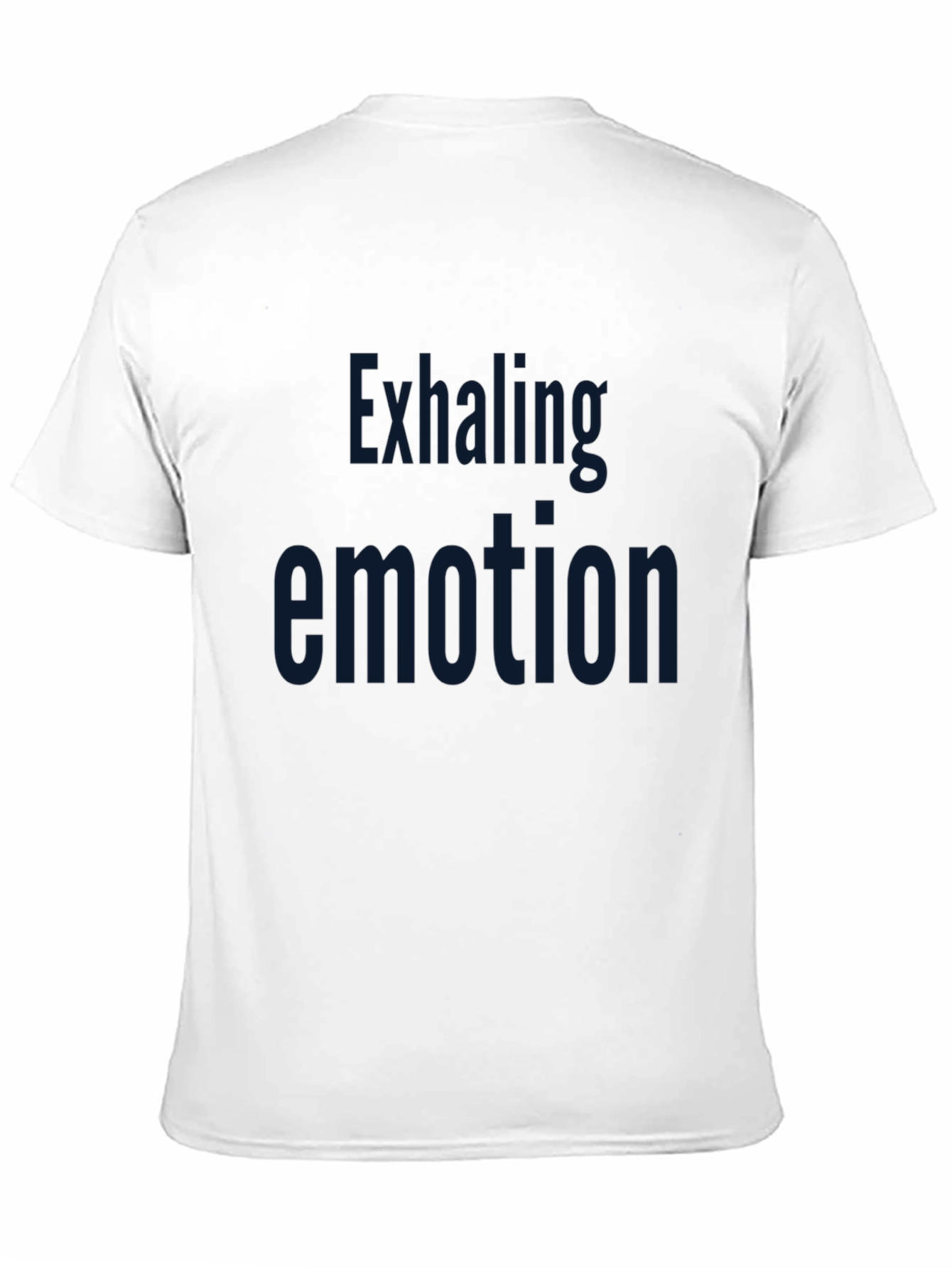 Black Exhaling Emotion Graphic Tee - Black, Short Sleeve view 11
