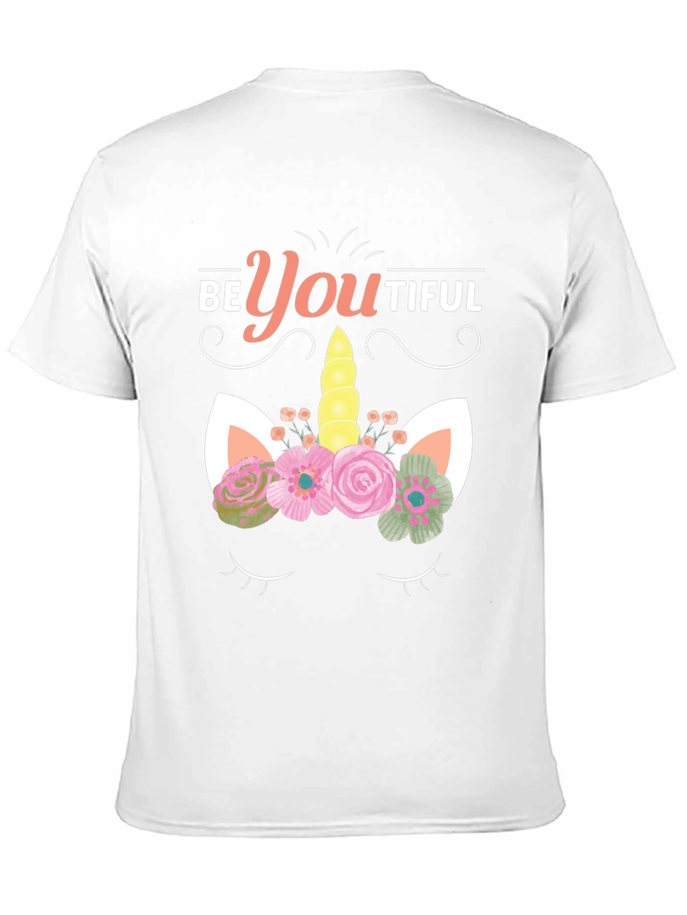 BeYOUtiful Unicorn Graphic Tee - Black - 11