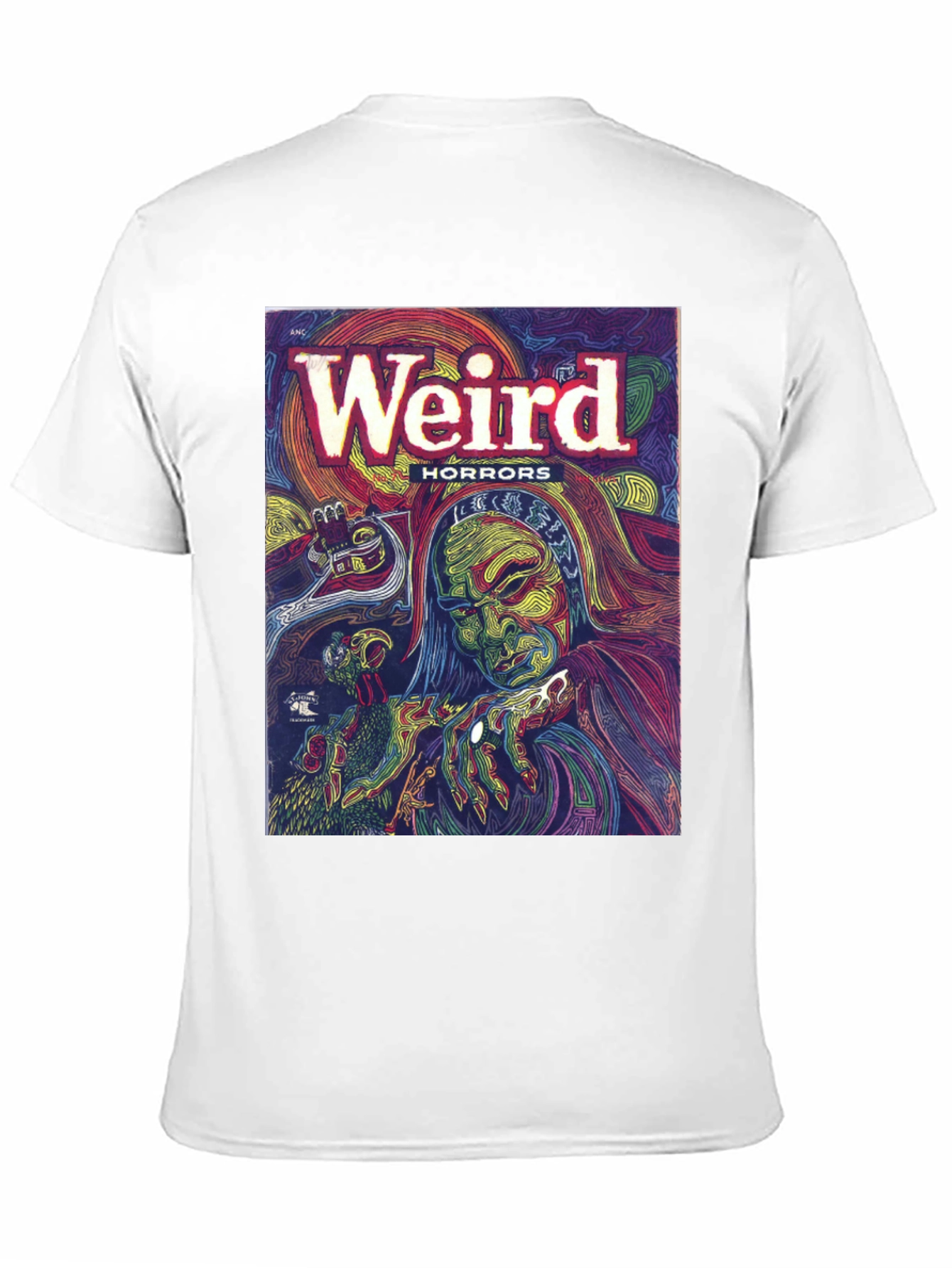 Weird Horrors Graphic Tee - Retro Comic Book Shirt - 11