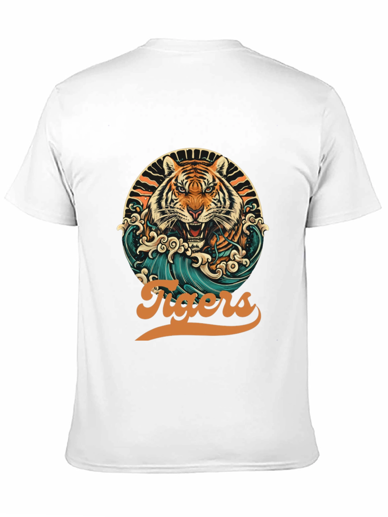 Black Tigers Graphic T-Shirt - Retro Design view 11