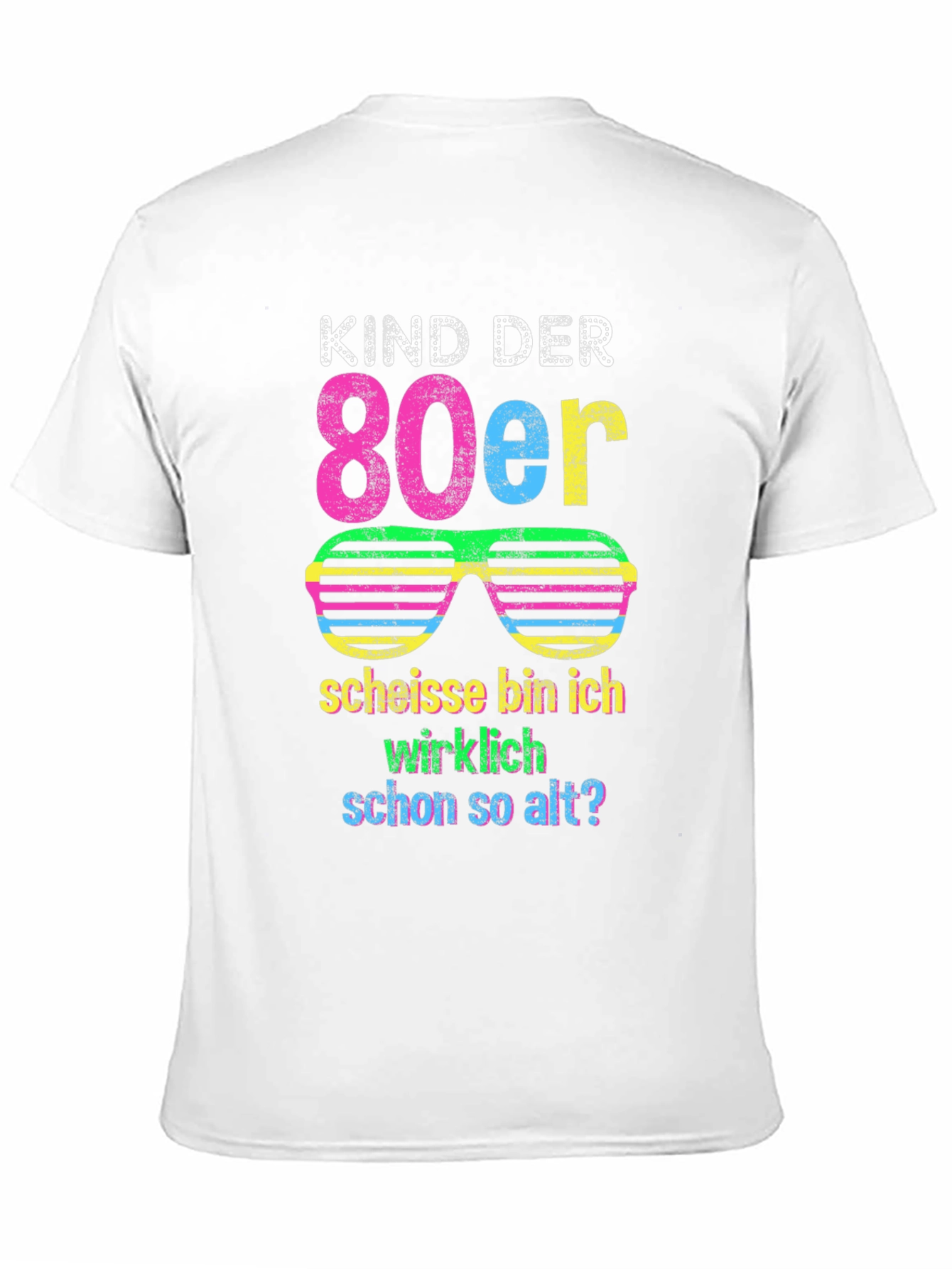 Black Kind der 80er T-Shirt - Retro 80s Design view 11