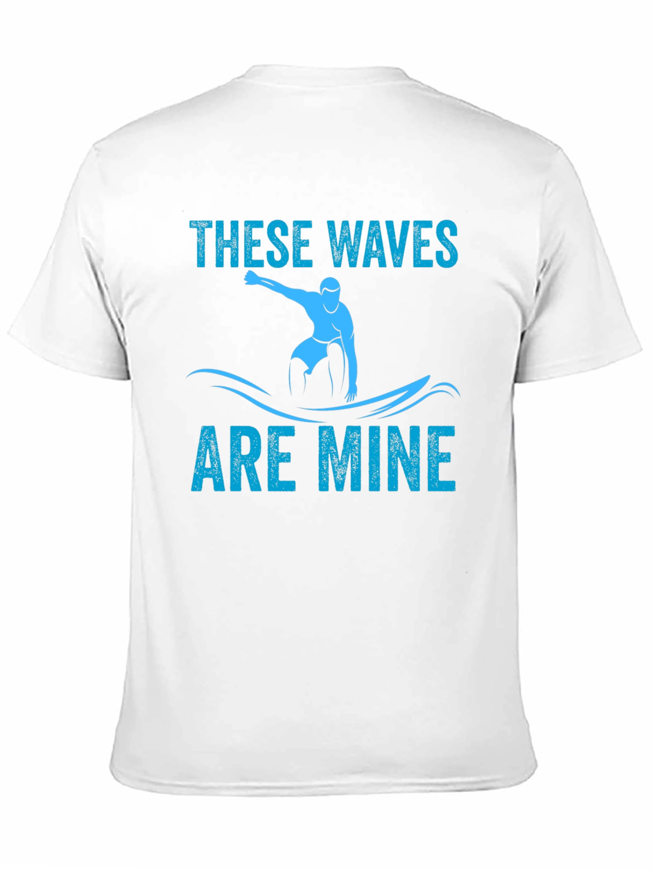 Black These Waves Are Mine Graphic T-Shirt view 11