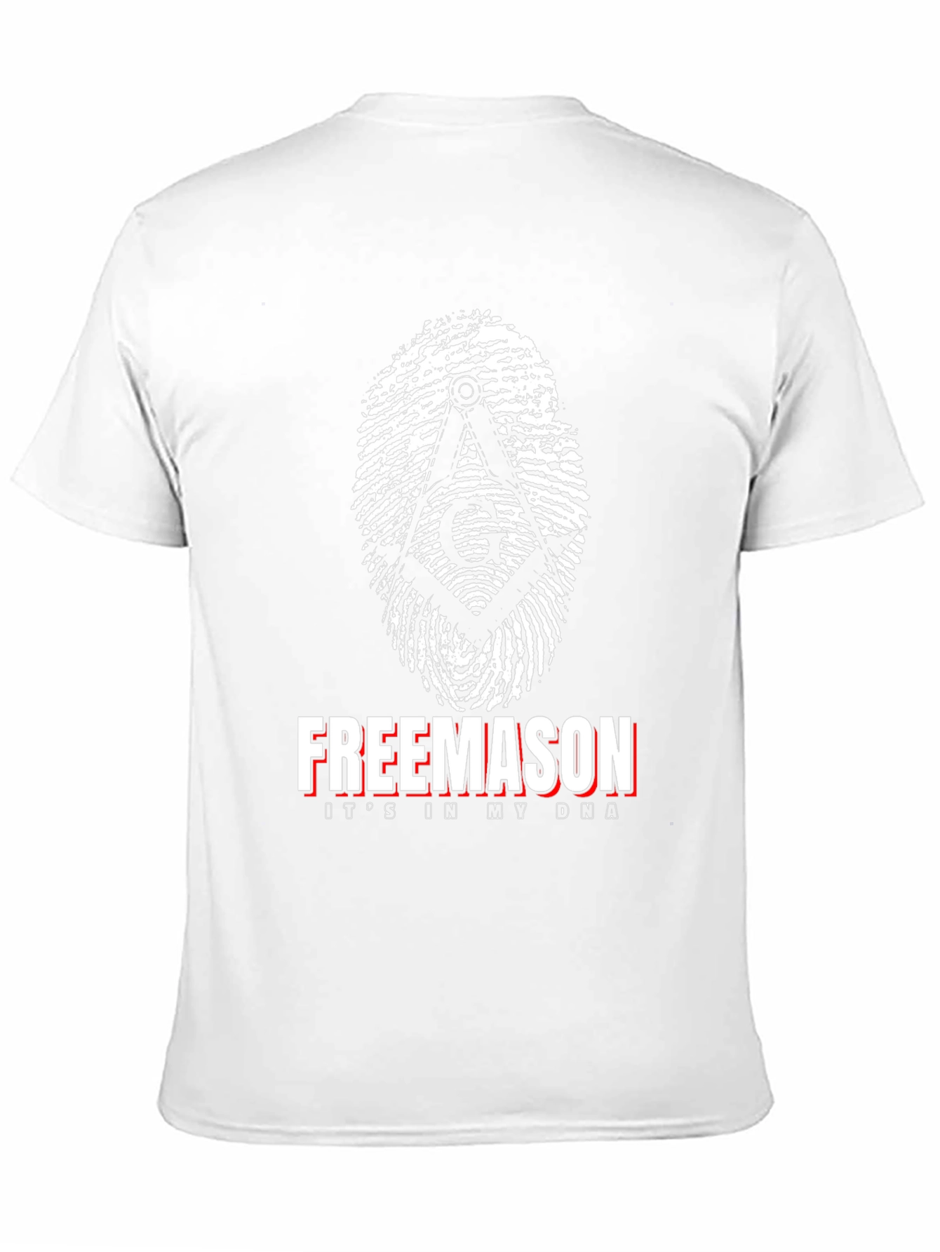 Black Freemason DNA T-Shirt Black view 11