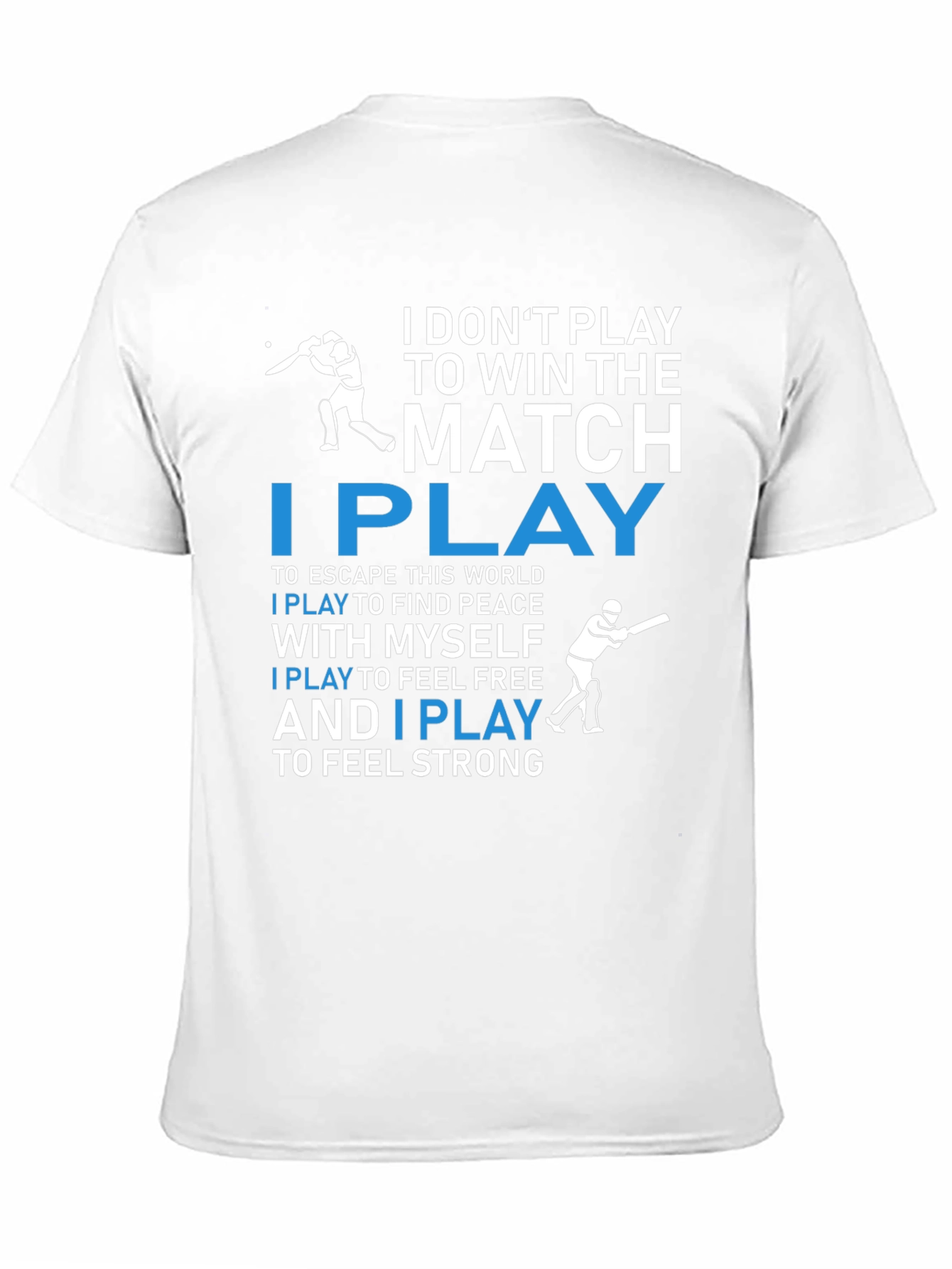 Cricket Lover T-Shirt: Play for Peace, Not Just to Win! - 11