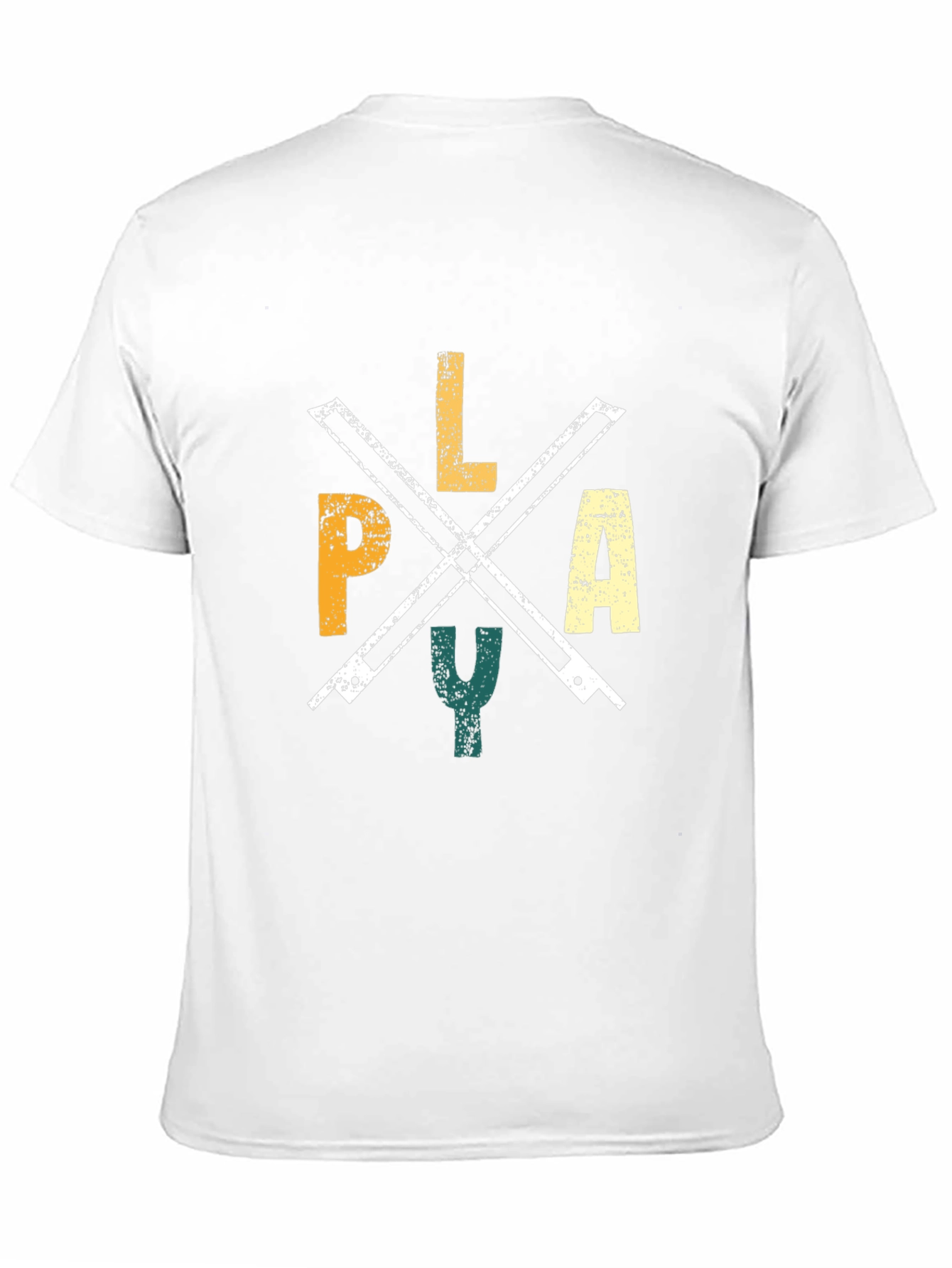 Black PLAY Airport Code Tee - Vintage Style view 11