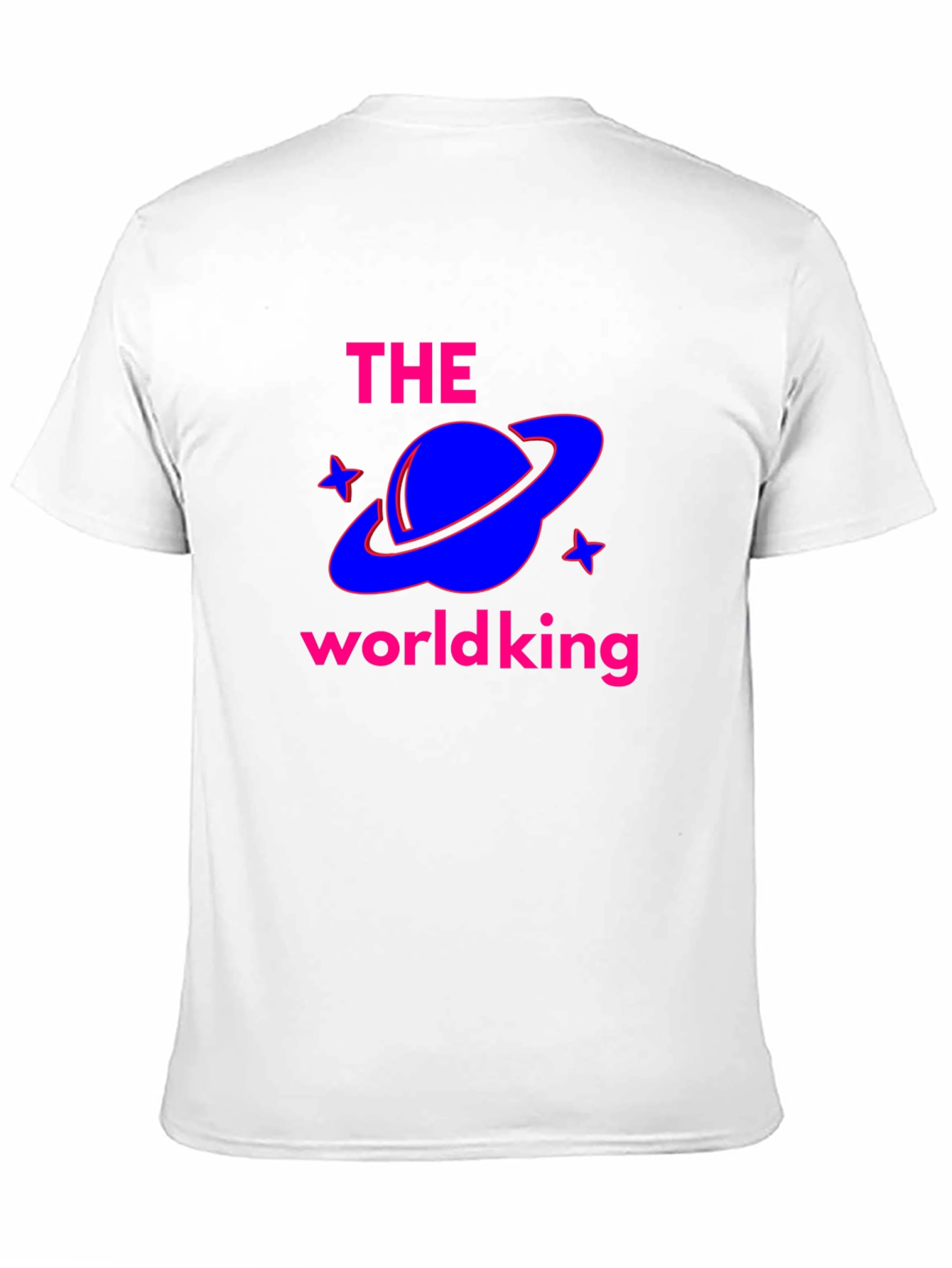 Black The World King Black T-Shirt view 11