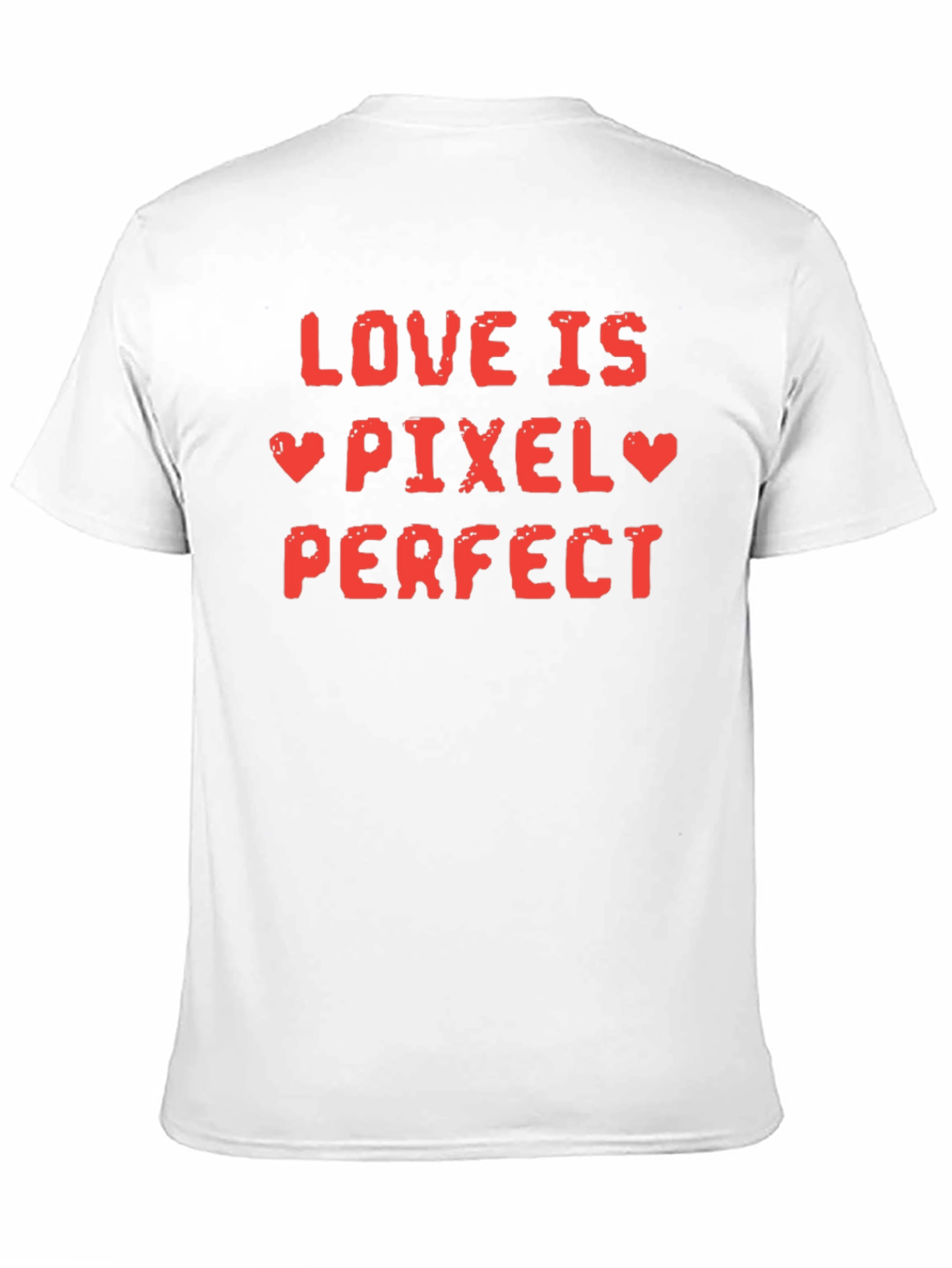 Black Love Is Pixel Perfect Graphic T-Shirt view 11