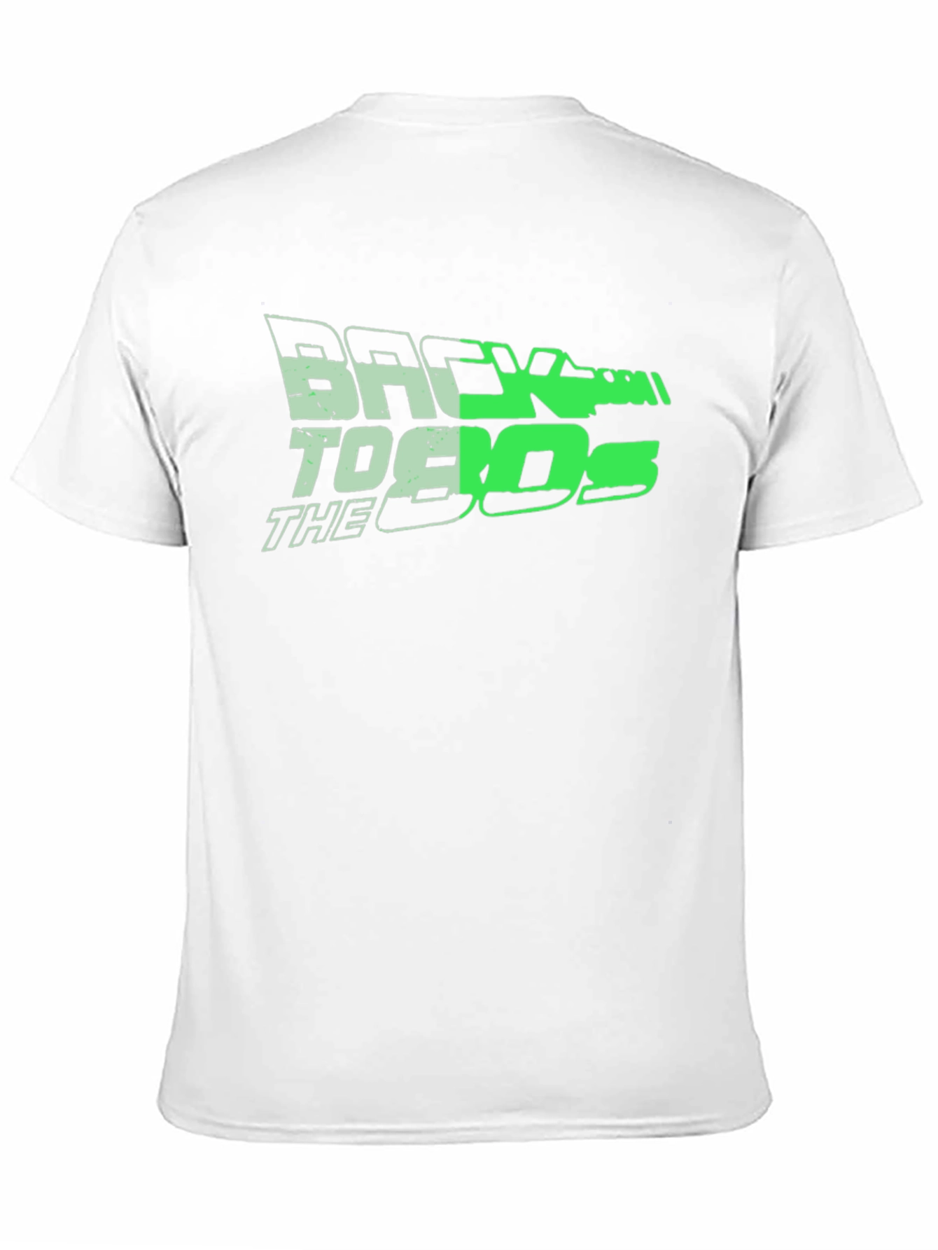 Black Back to the 80s Black T-Shirt view 11