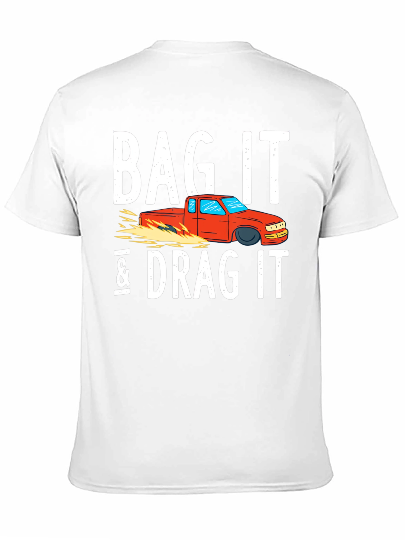 Black Bag It & Drag It Car Enthusiast Tee view 11