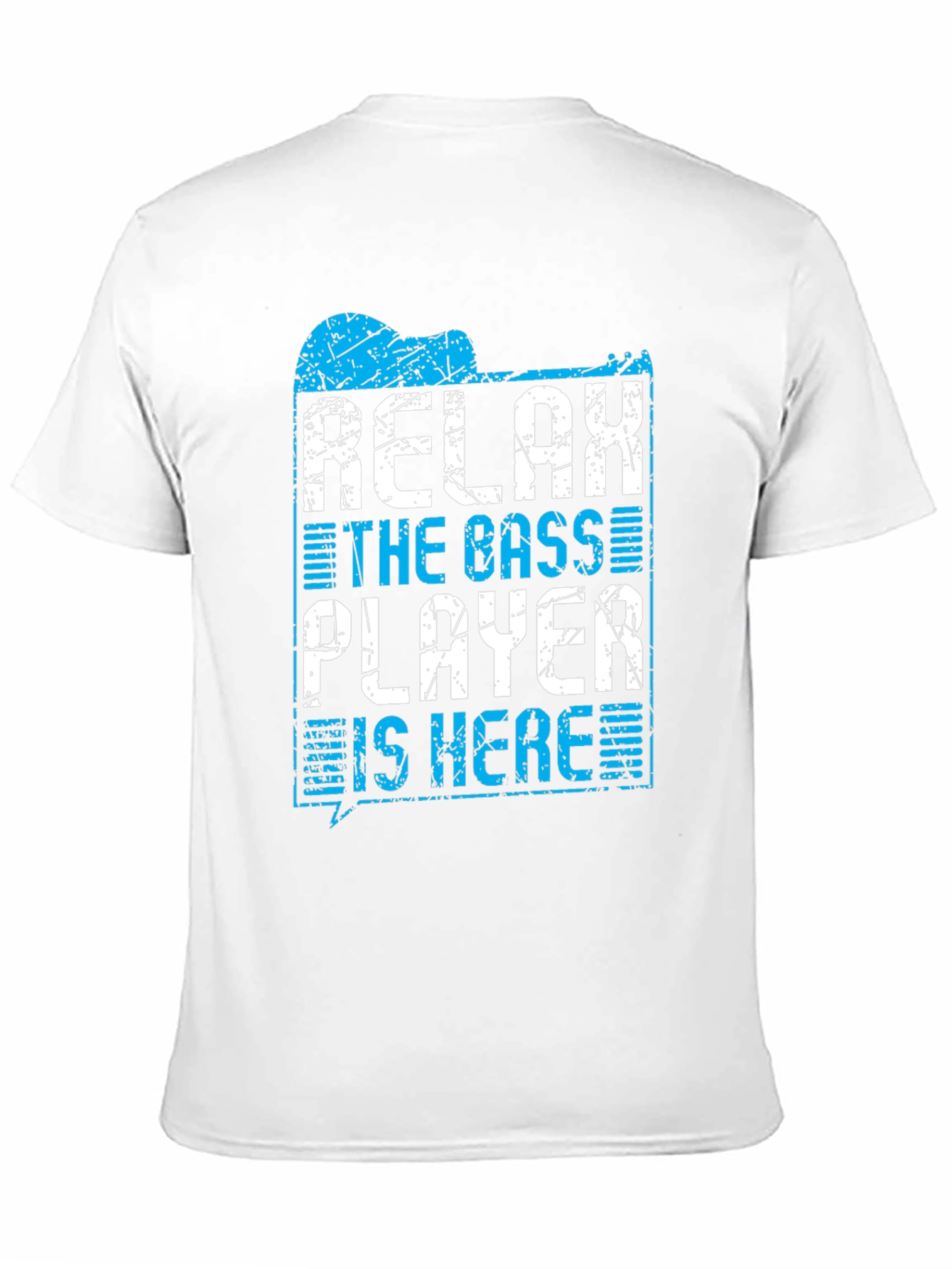 Black Relax, The Bass Player Is Here T-Shirt view 11