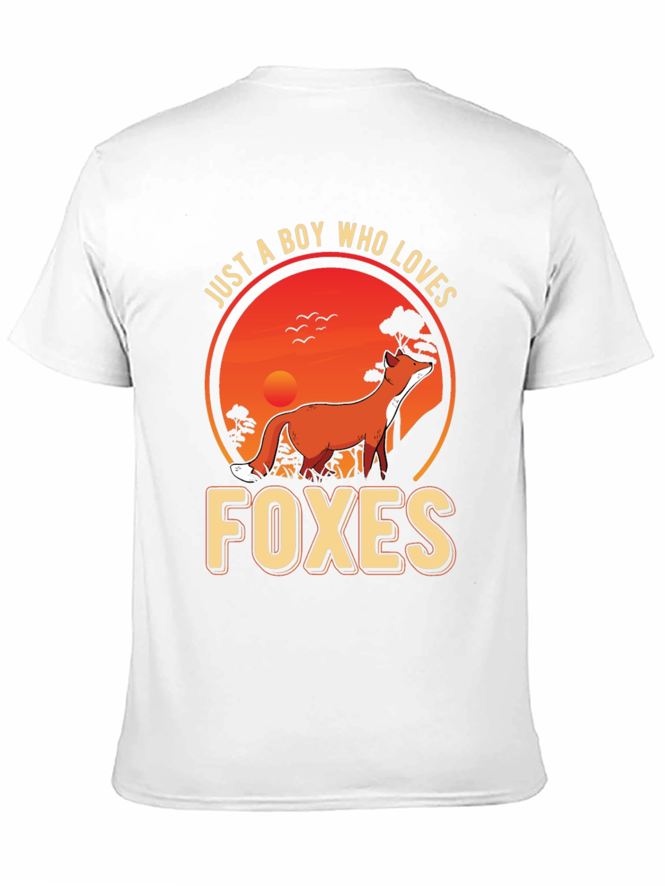 Black Boy Who Loves Foxes Graphic Tee view 11
