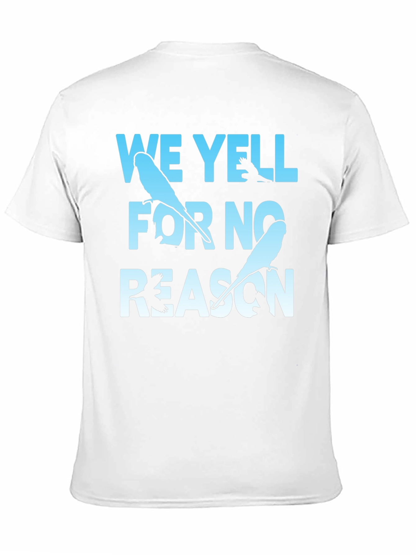 Black We Yell For No Reason Graphic Tee view 11