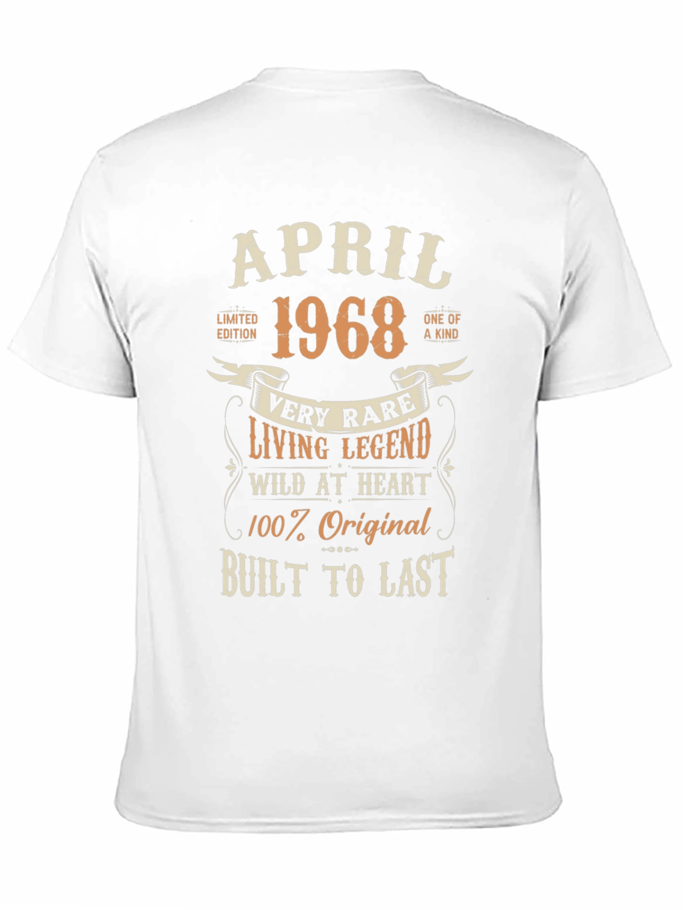 Black April 1968 Vintage Limited Edition T-Shirt view 11