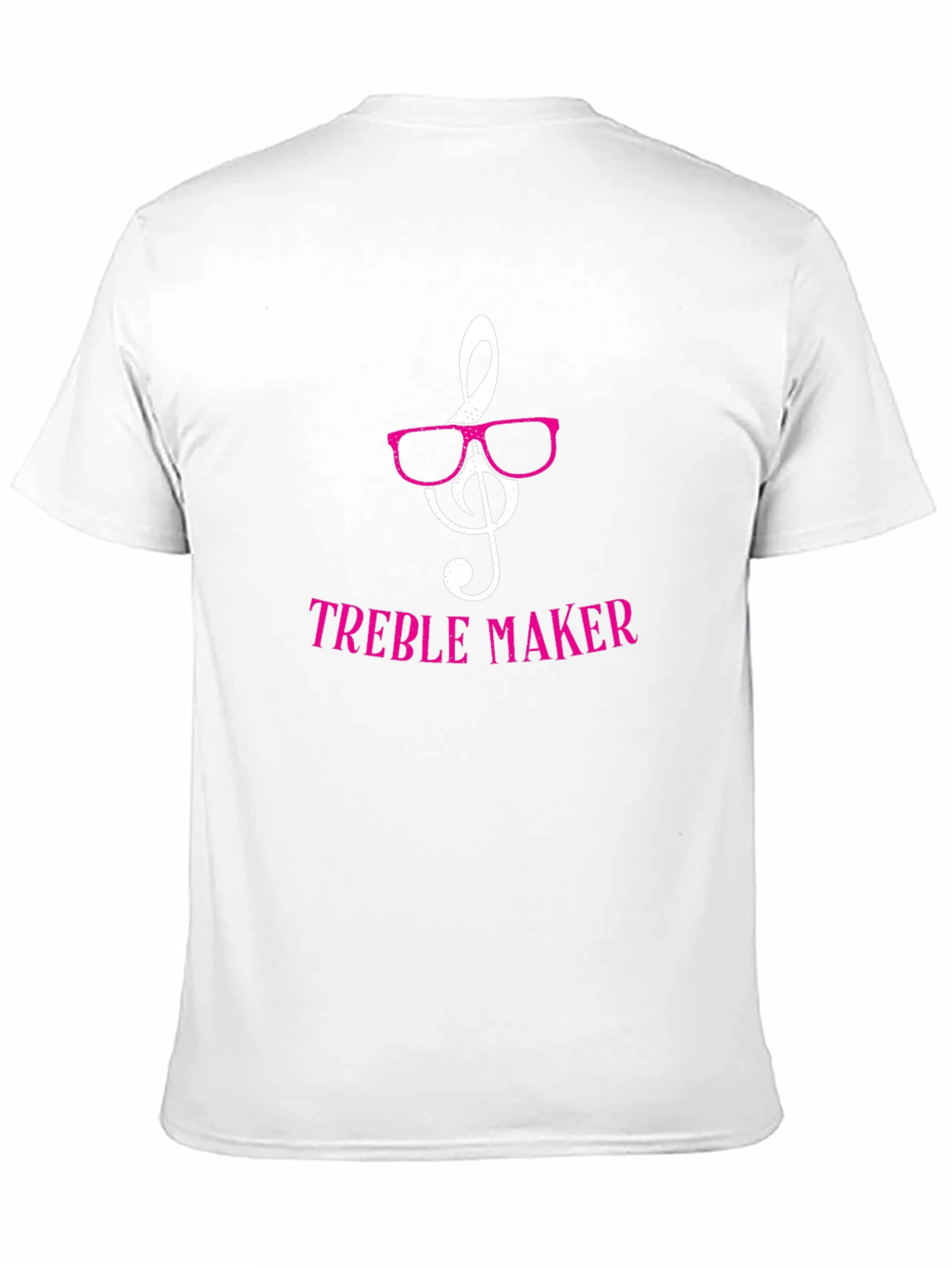 Black Treble Maker Graphic Tee - Music Lover Shirt view 11