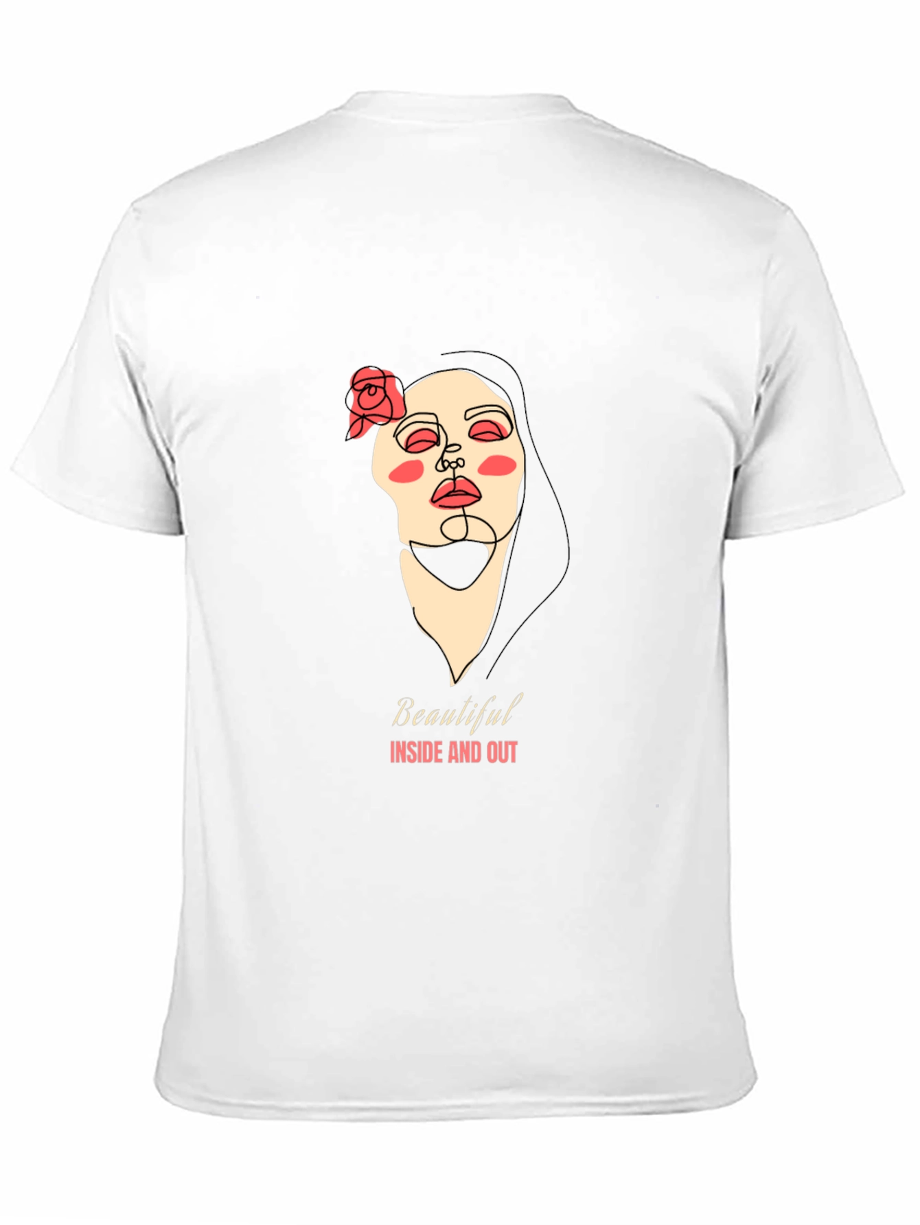 Black Beautiful Inside & Out Graphic Tee view 11