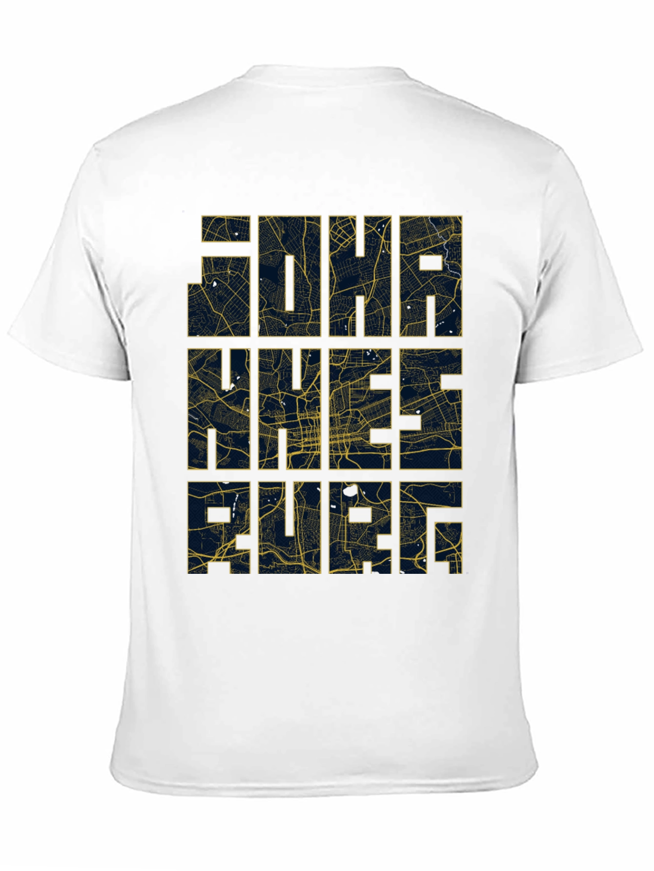 City Map Graphic Print T-Shirt - 11