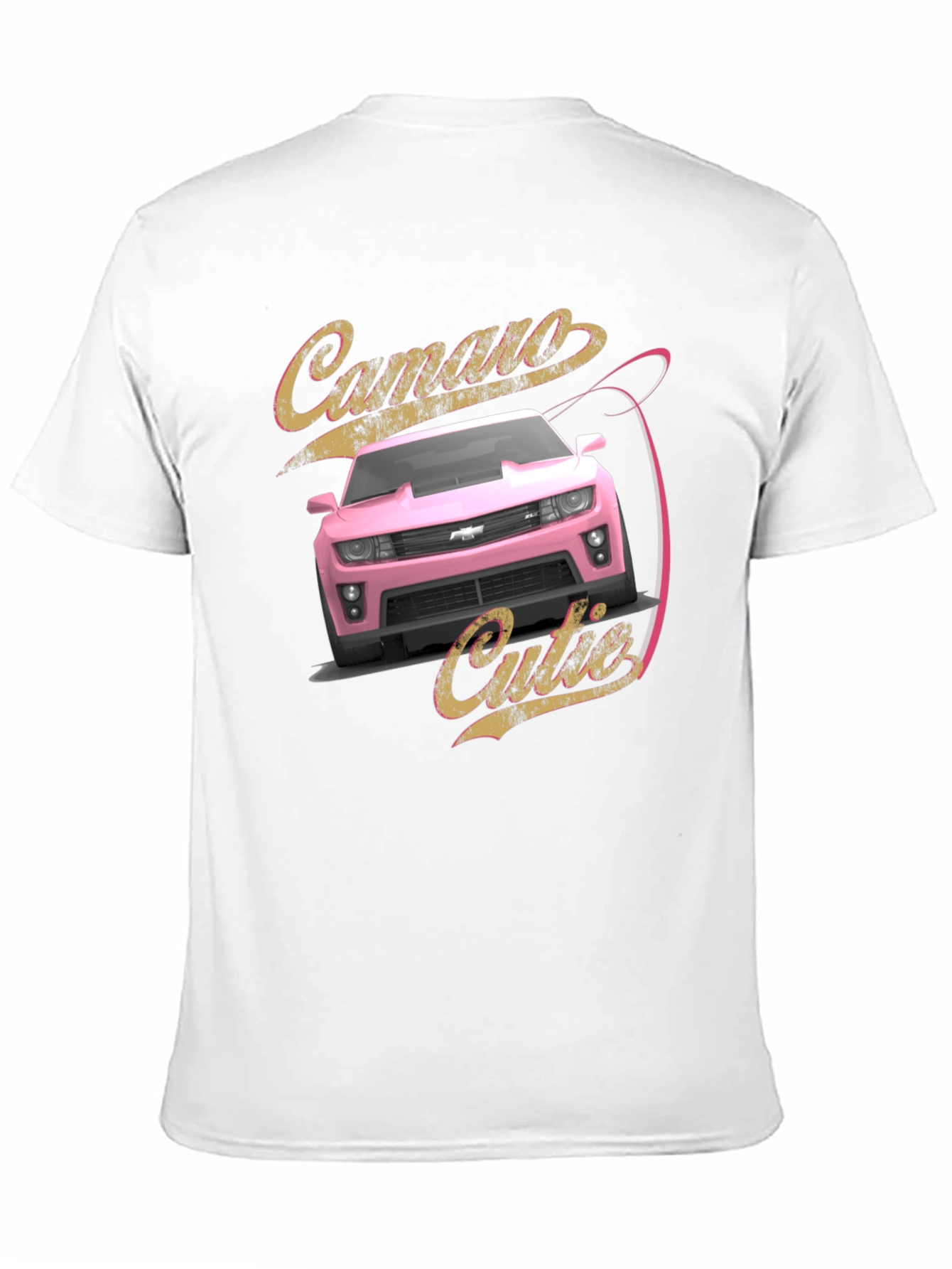 Black Camaro Cutie T-Shirt - Black Graphic Tee view 11