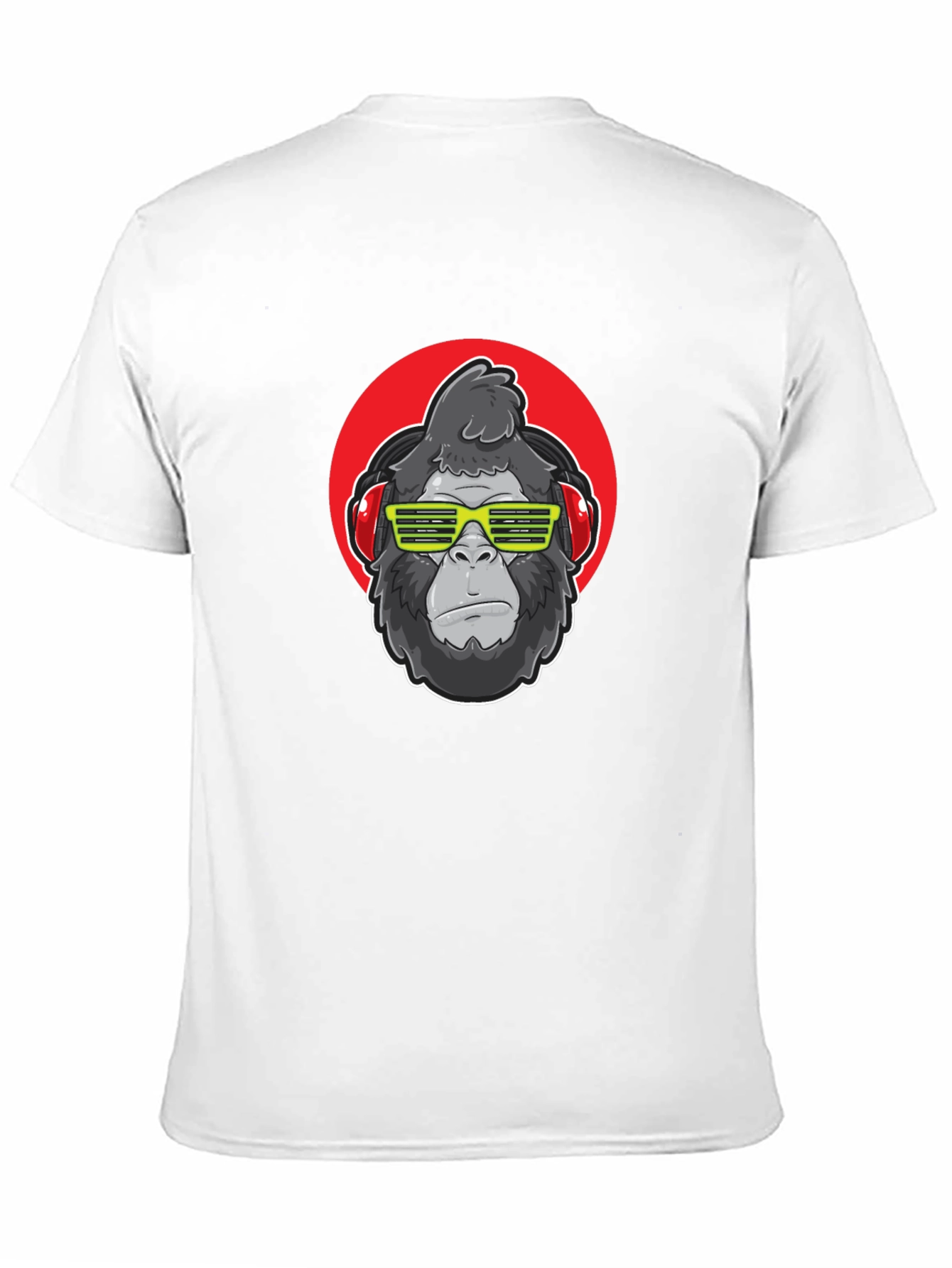 Black Cool Gorilla T-Shirt - DJ Ape Graphic Tee view 11