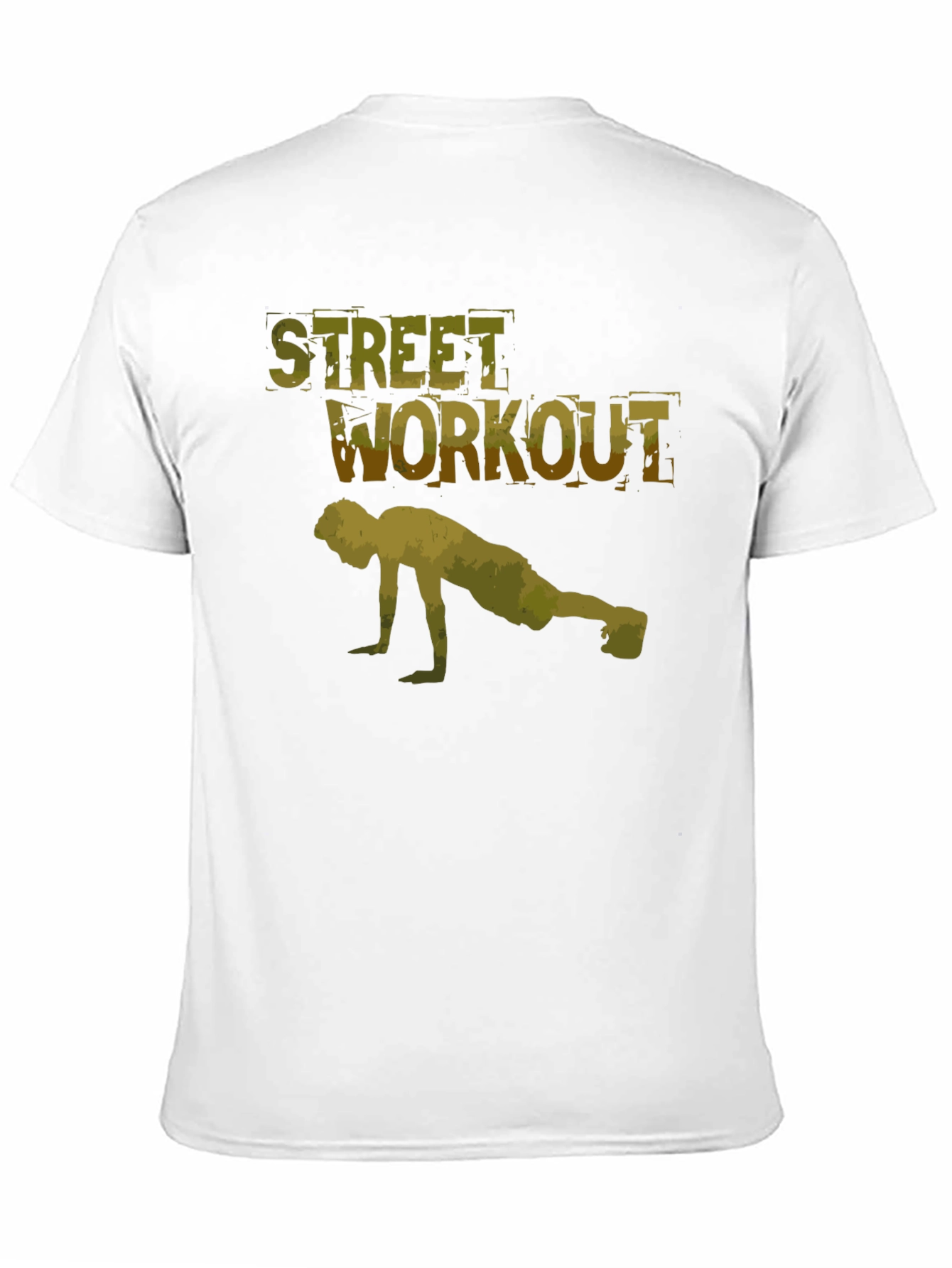Black Street Workout Black T-Shirt for Men view 11