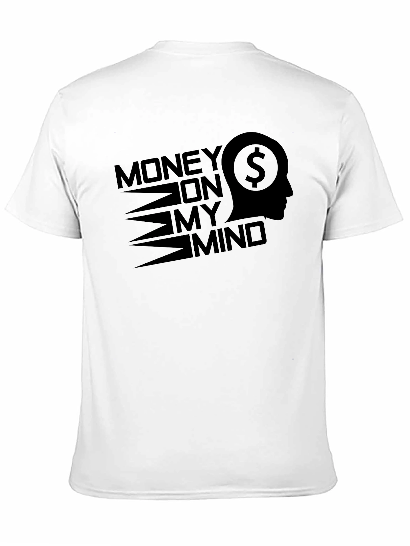 Black Money on My Mind Graphic Tee - Black view 11