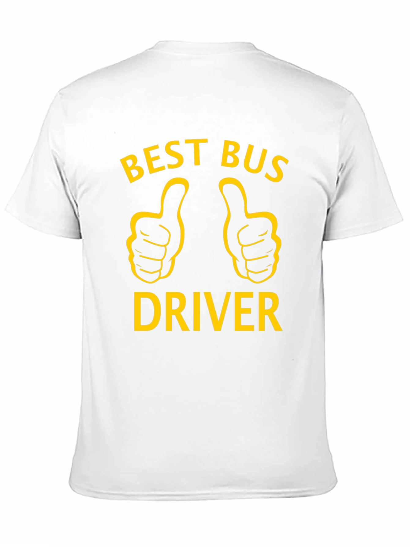 Black Best Bus Driver T-Shirt - Thumbs Up Graphic Tee view 11