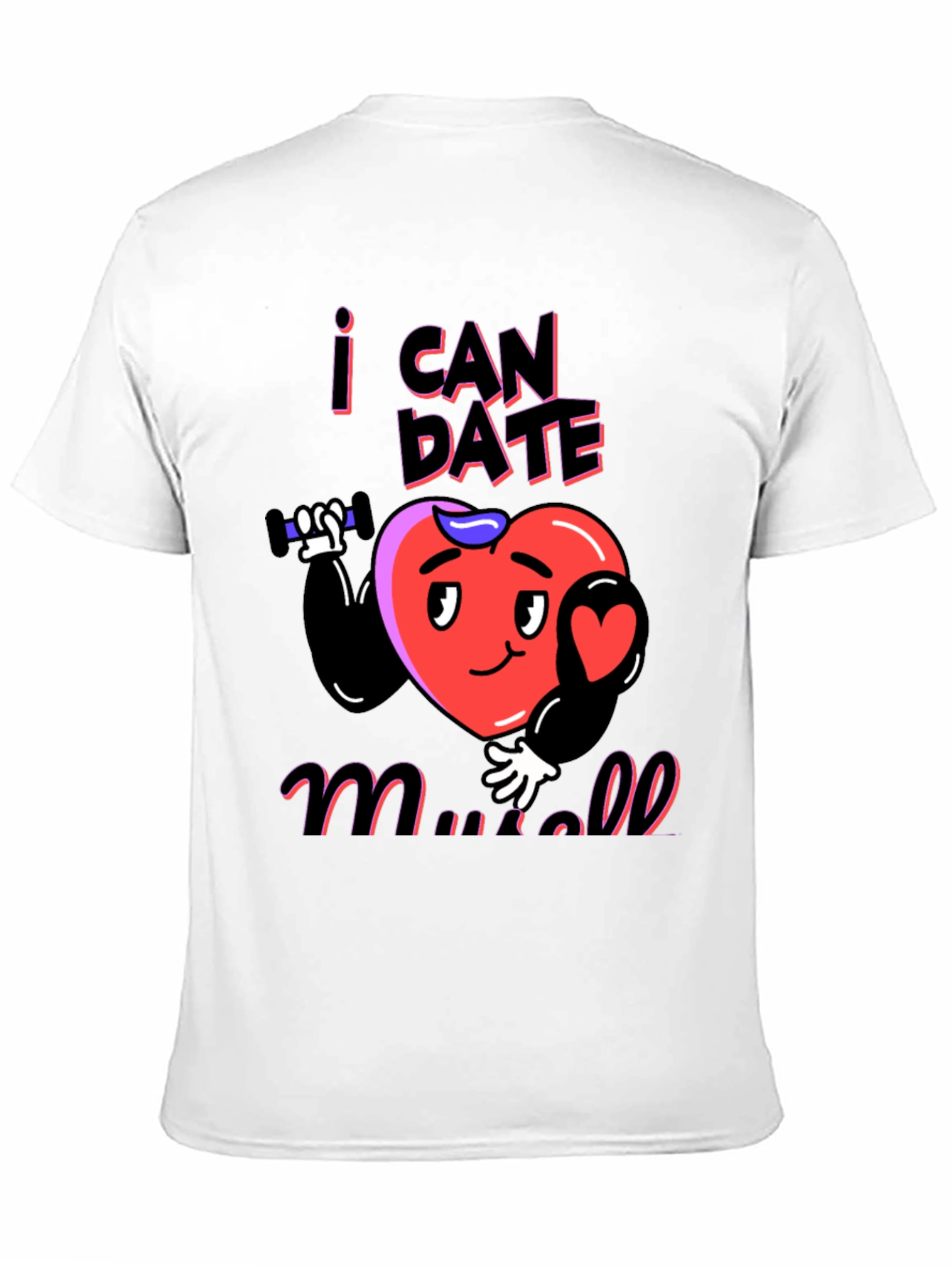 Black I Can Date Myself T-Shirt view 11