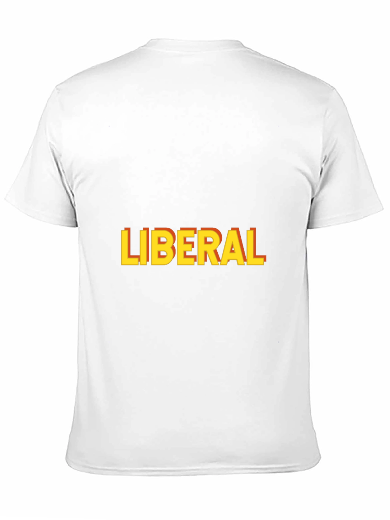 Black Liberal Graphic Print T-Shirt - Black view 11