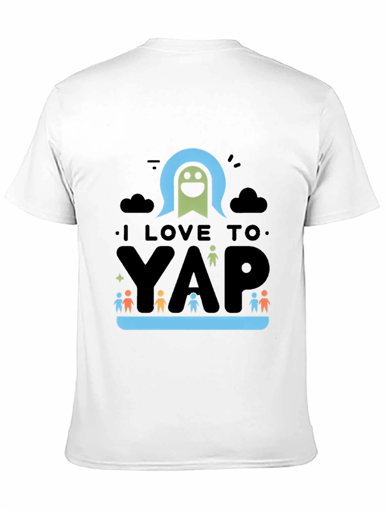 Black I Love To Yap T-Shirt view 11
